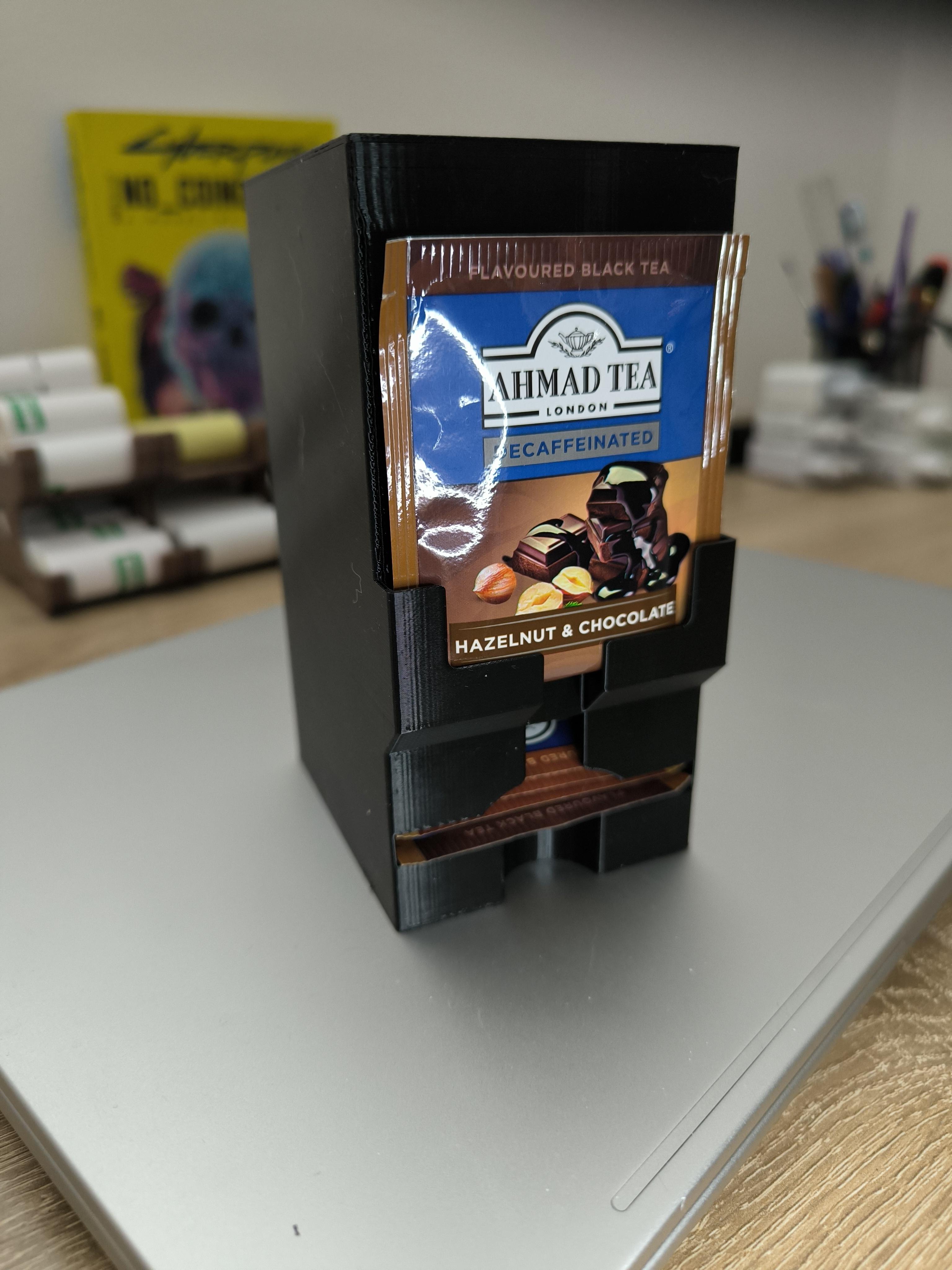 Tea organizer (parametric), tea dispenser