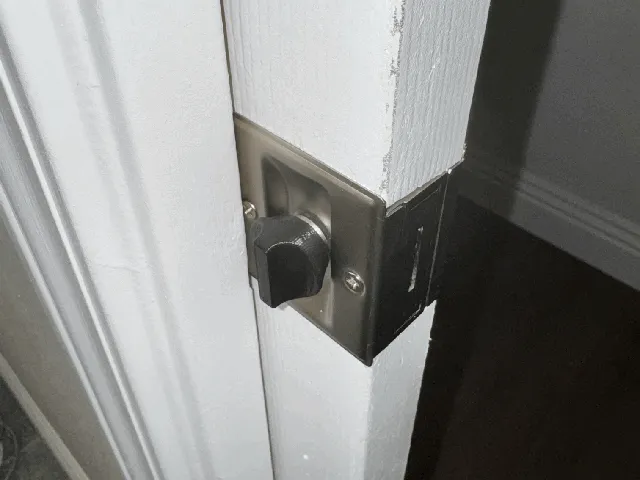 Pocket Door Lock Knob