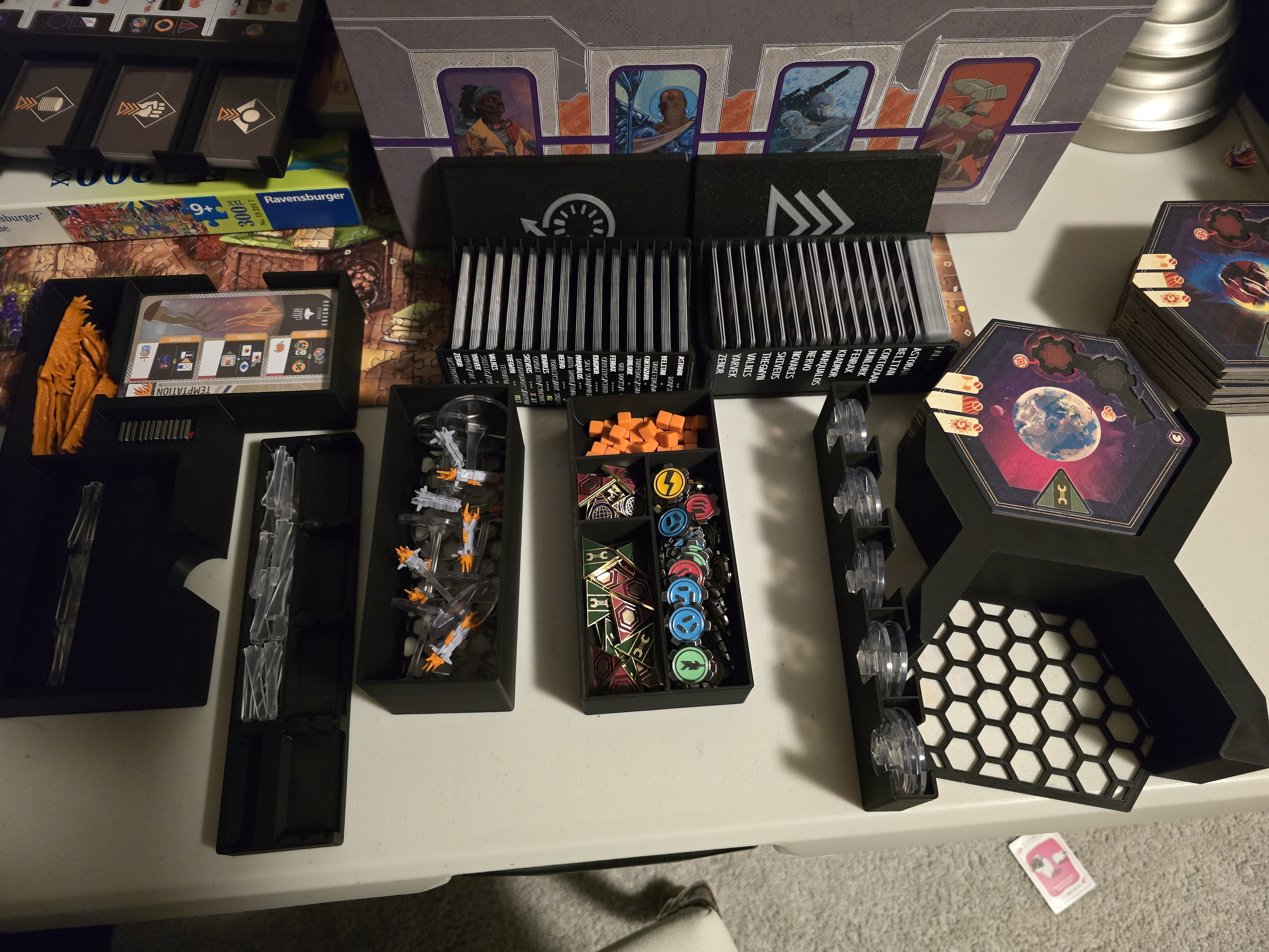 Voidfall, Galactic Edition Insert - House and Tech card tray remix