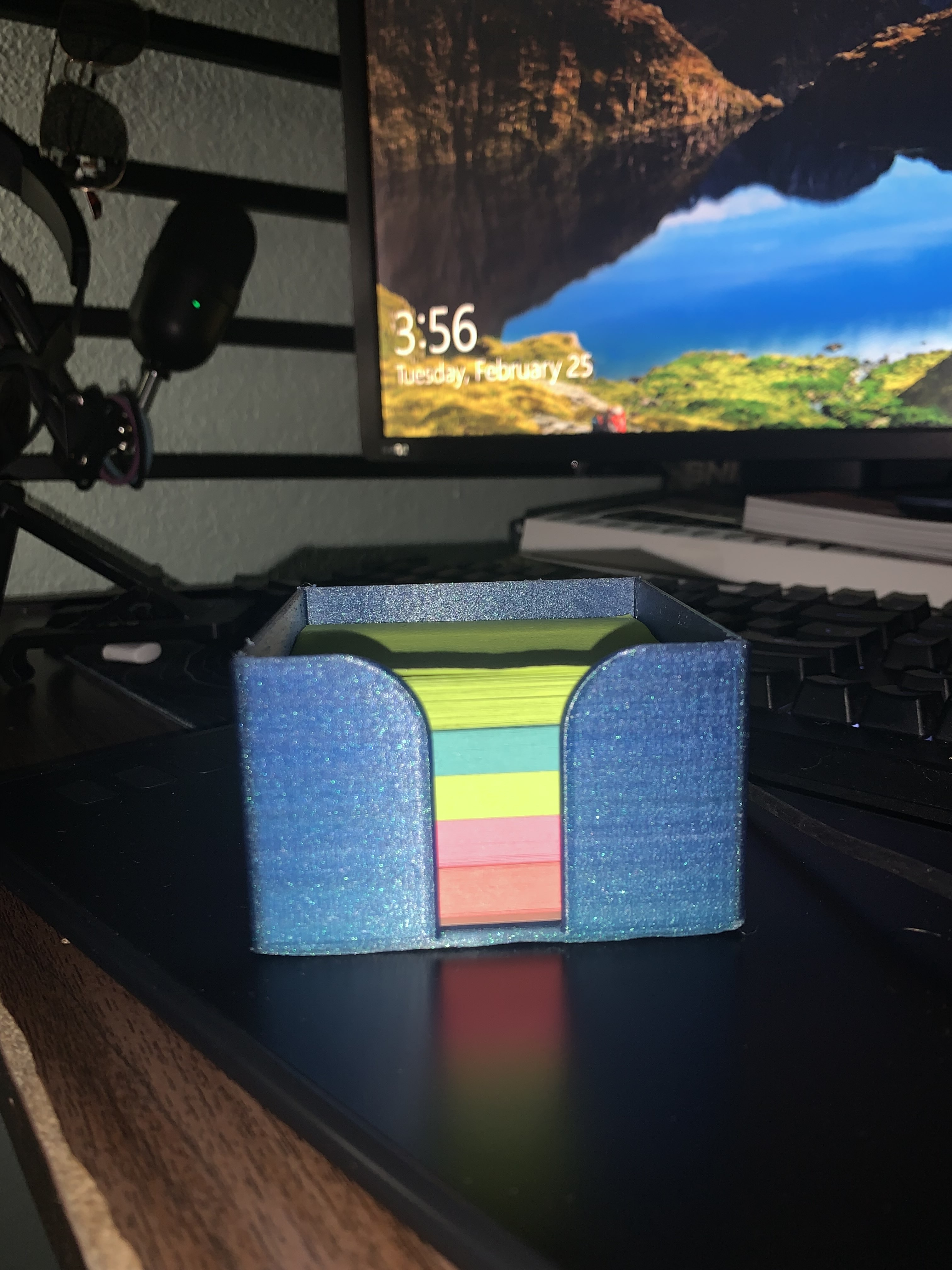 Sticky Note Holder Box