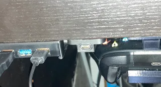 USB-C Extension Cable Desk Mount