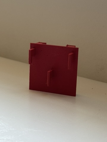 Filler Spool Holder adapted for Ikea Skadis mount