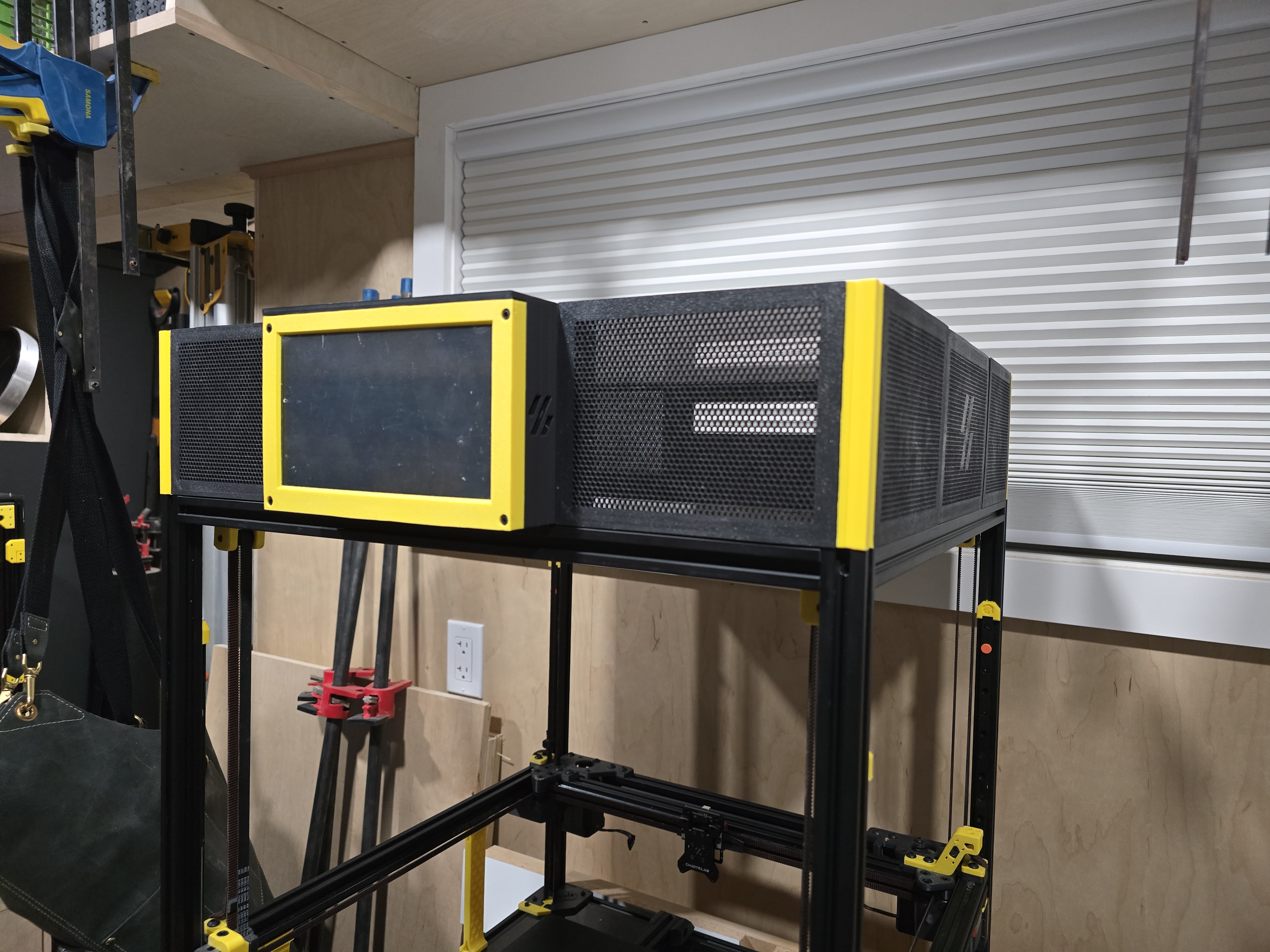 Flat Mesh Top Hat for 350mm Voron 2.4