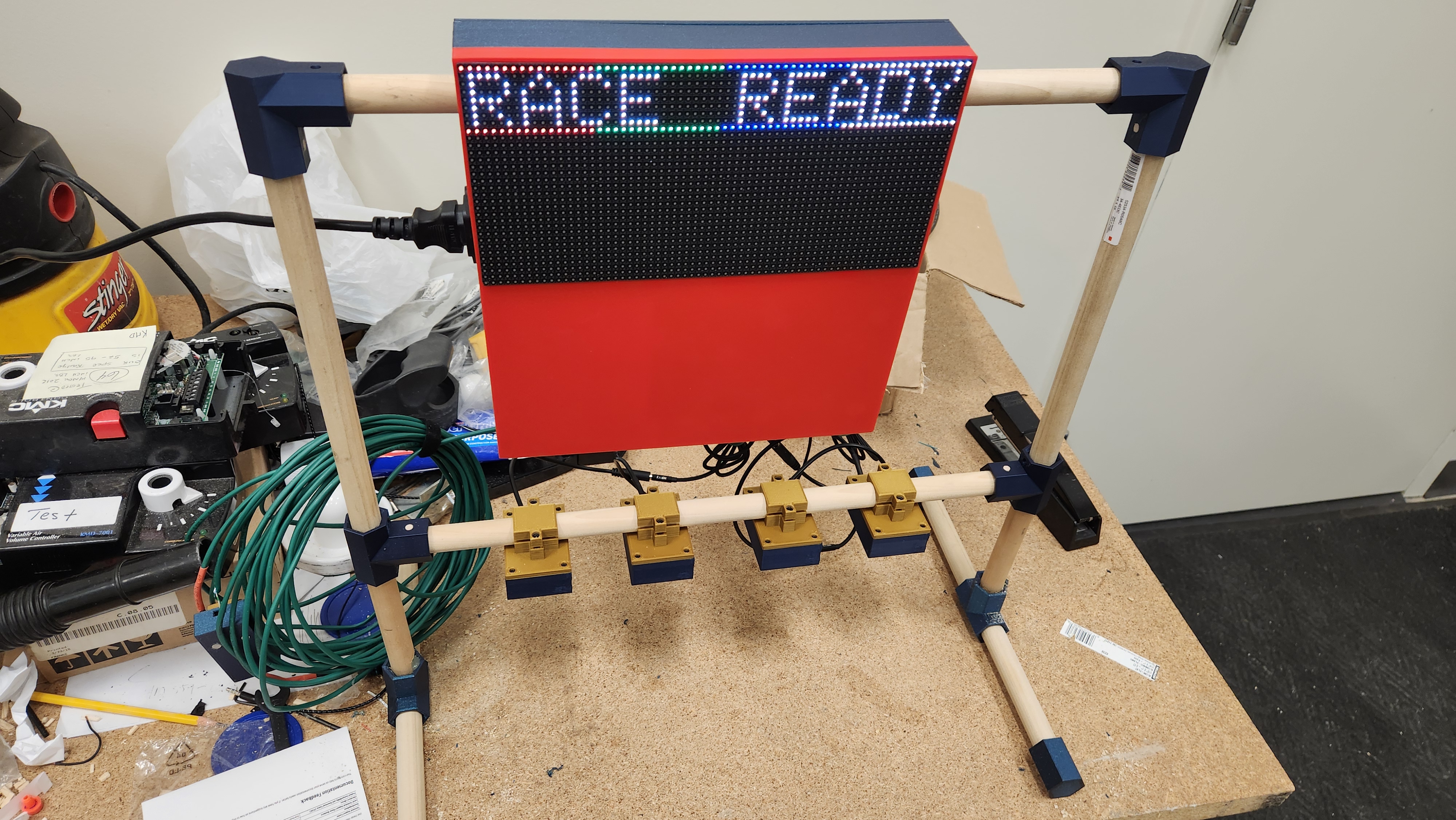 Pinewood Derby Timer System