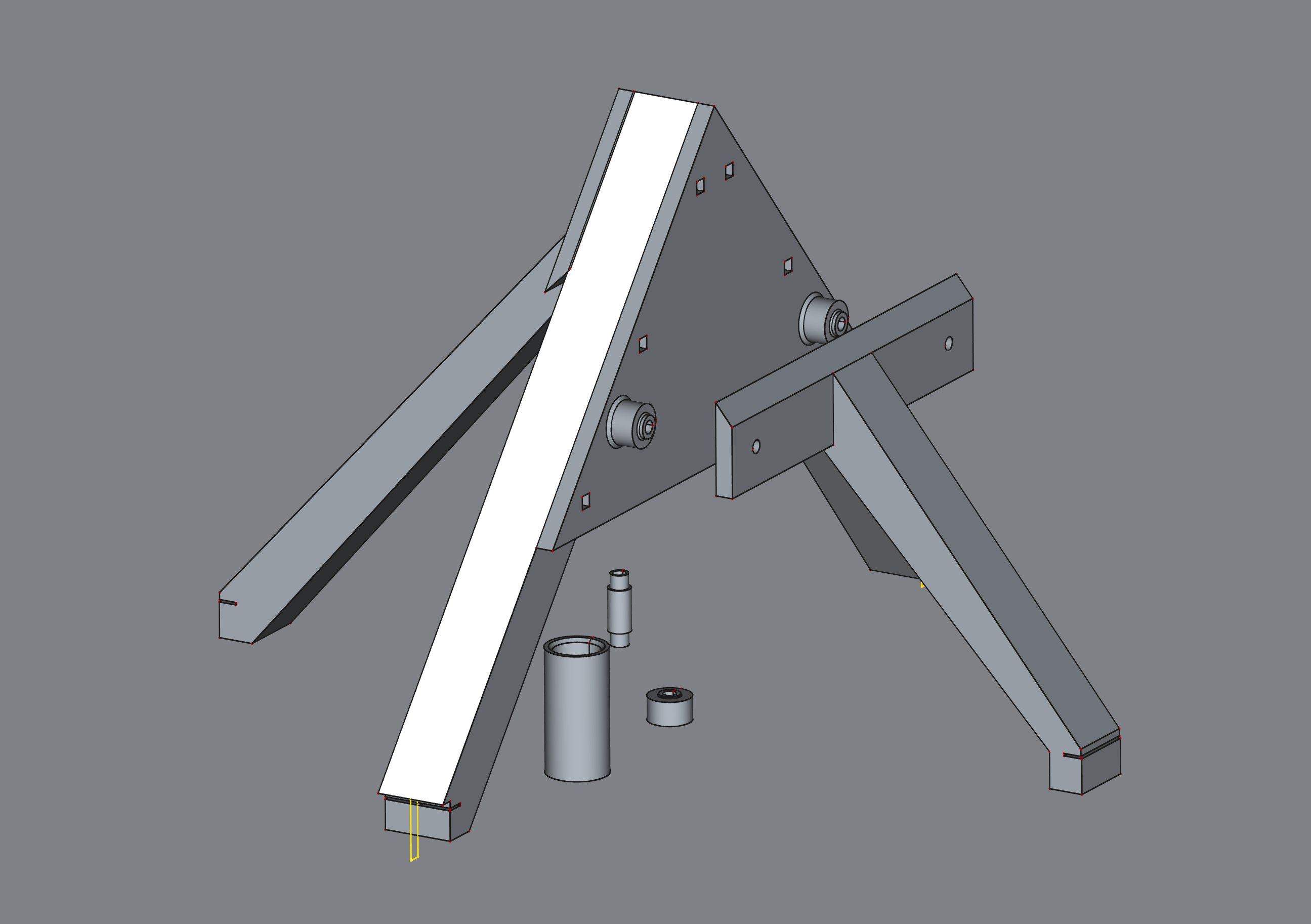SV08 Top Feeding Spool Holder