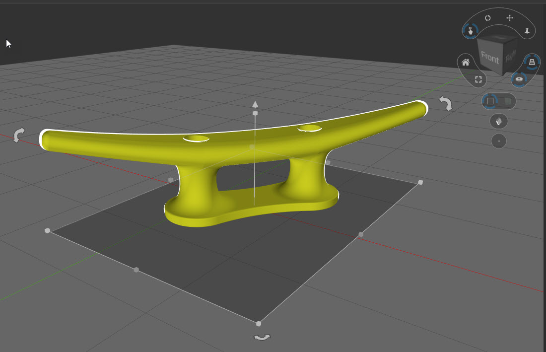 Wrap Around Rope Cleat