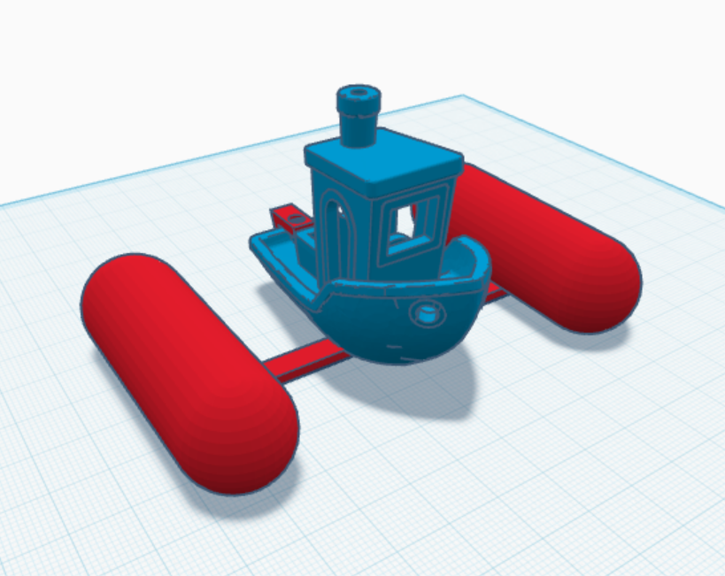 3D Benchy floaty