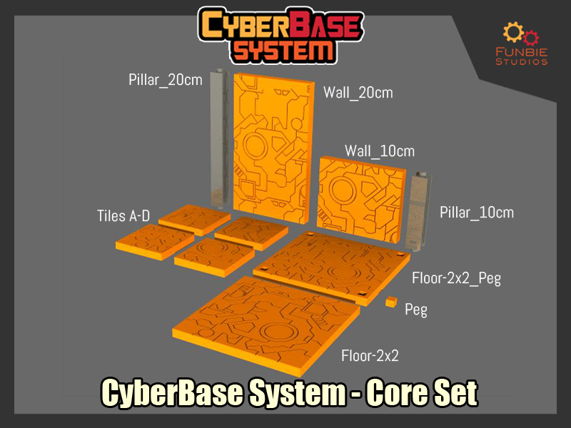 CyberBase Display System for Transformers - Core Set