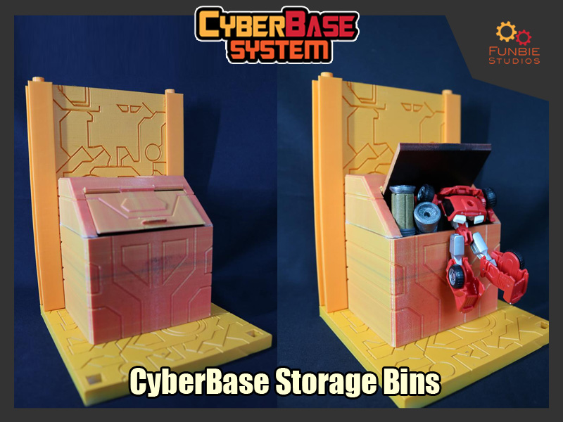 [CyberBase System] Storage Bins
