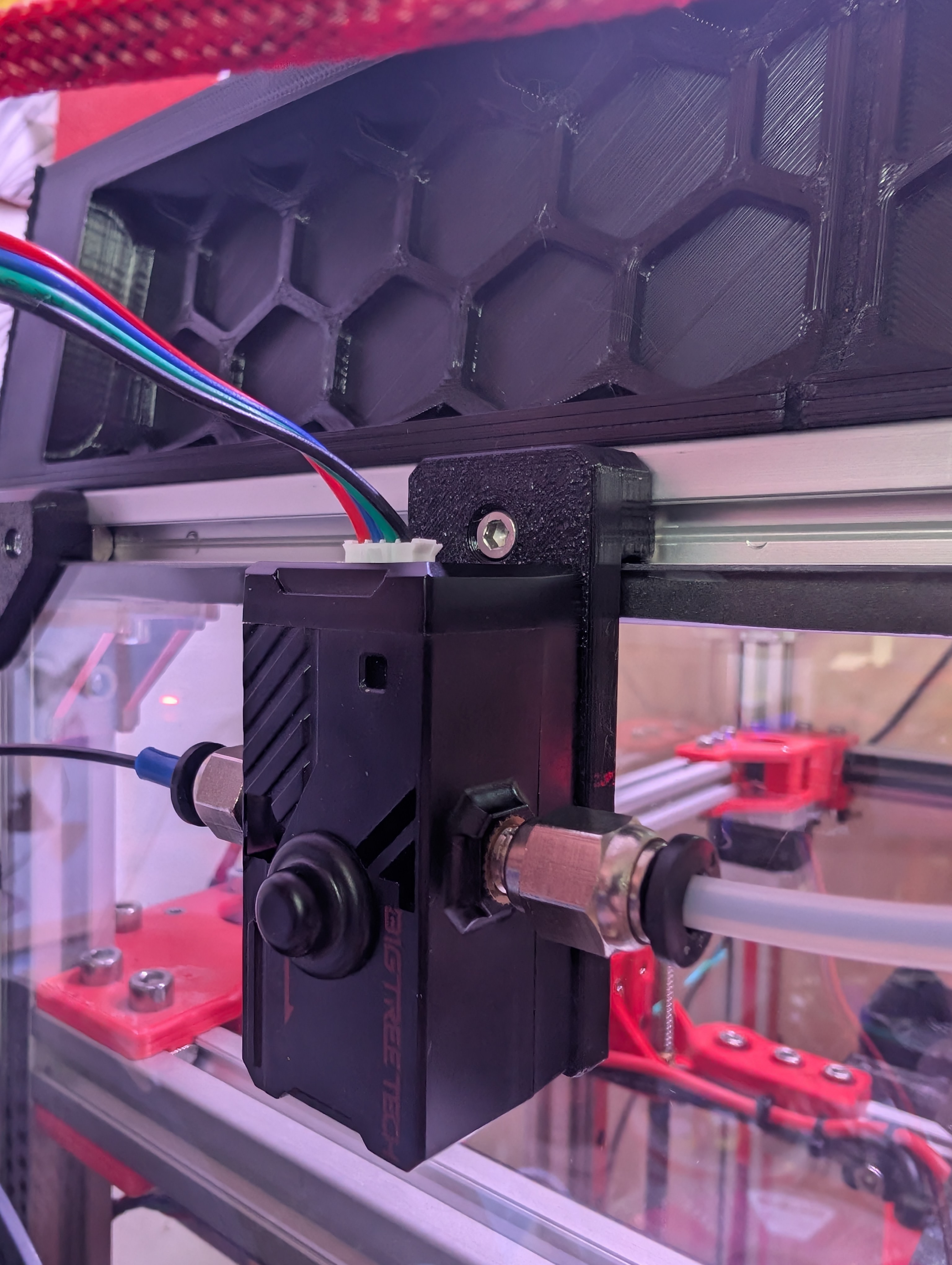BTT SFS 2.0 Vertical Mount with stock M3s with 6mm distance