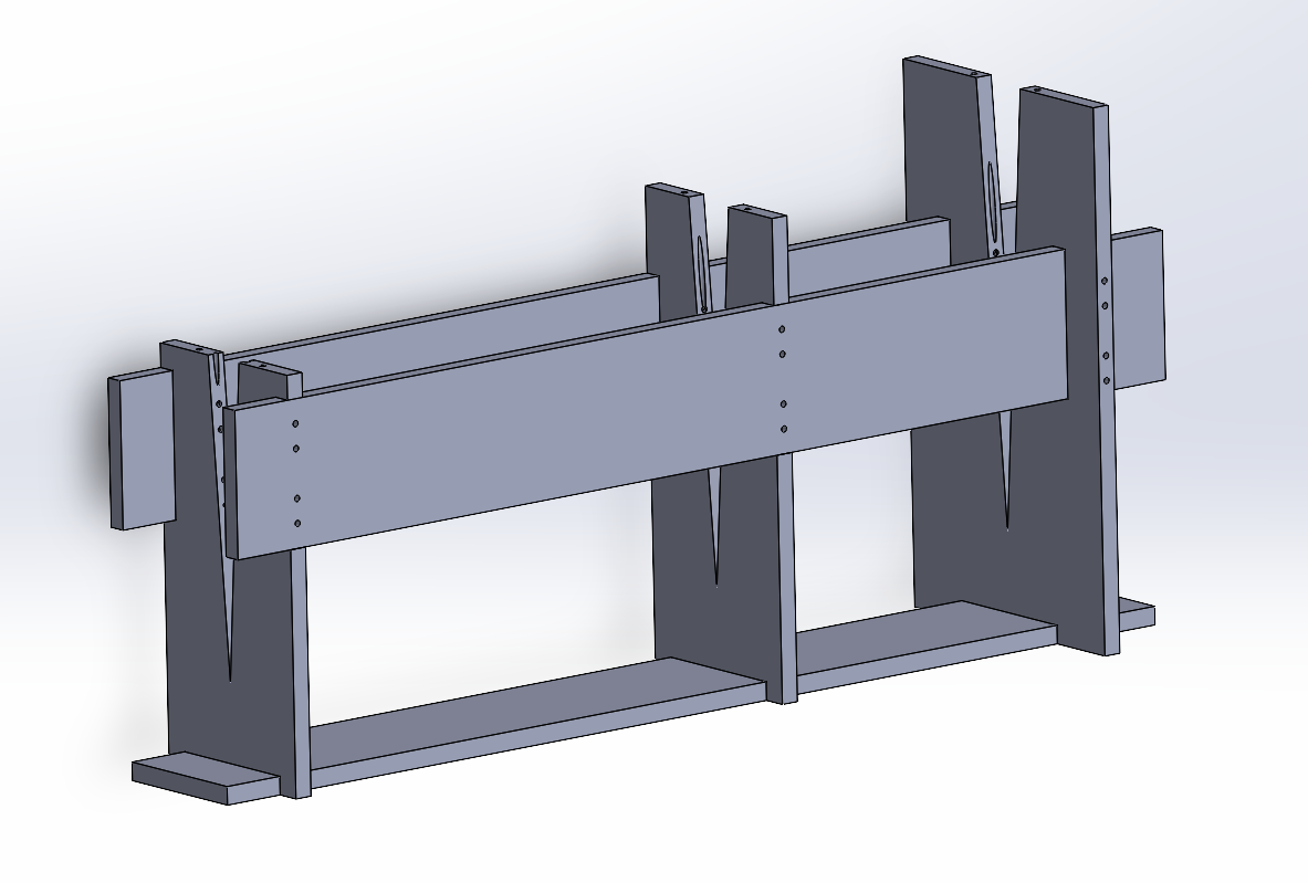 Vans Aircraft RV-4 Elevator V-Blocks and Spacer