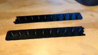 20 Knob Small Jewelery / Necklaces Hanger for IKEA Wardrobe