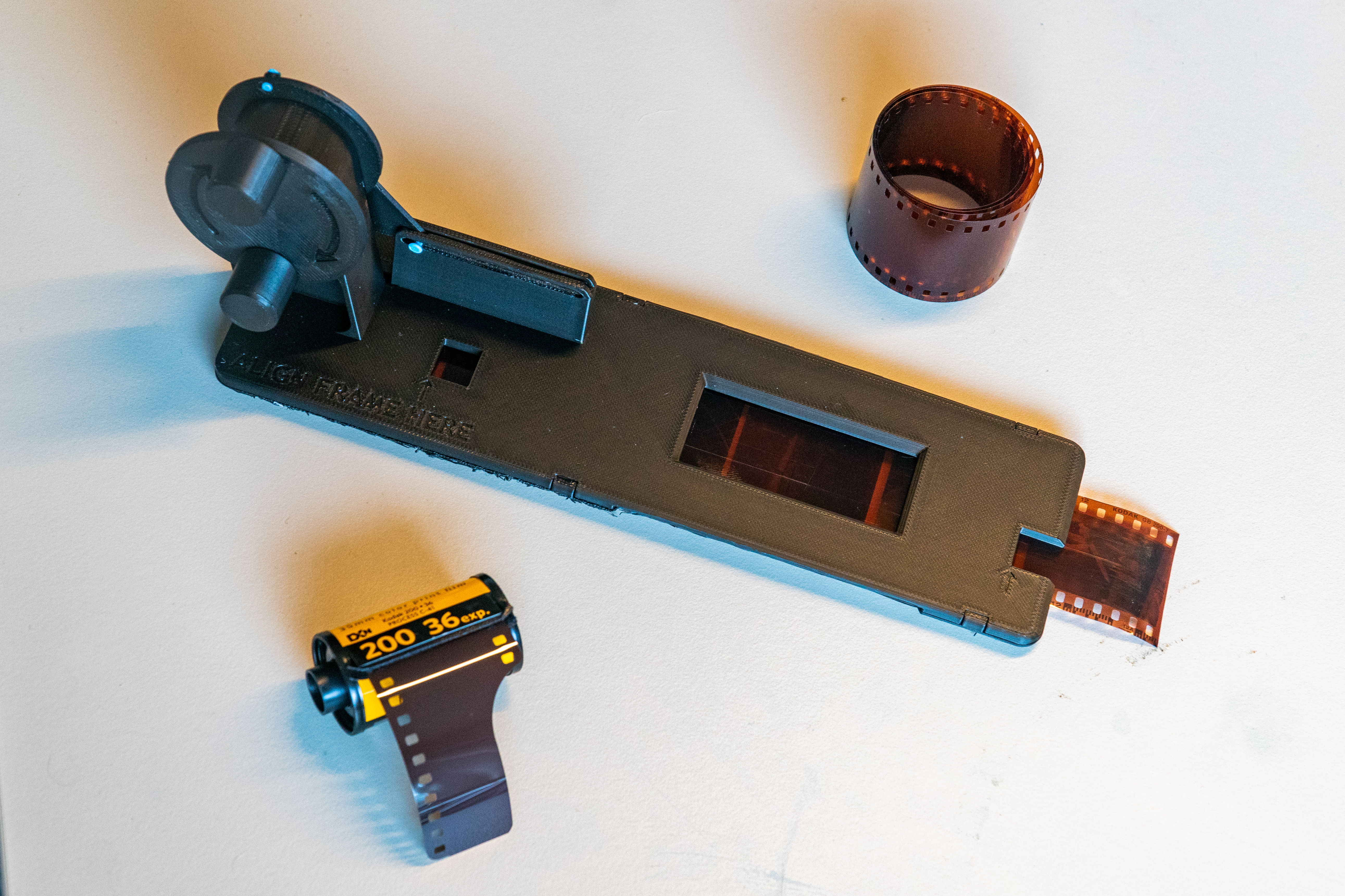 Plustec film scanner 35mm autofeeder, bulk scanning