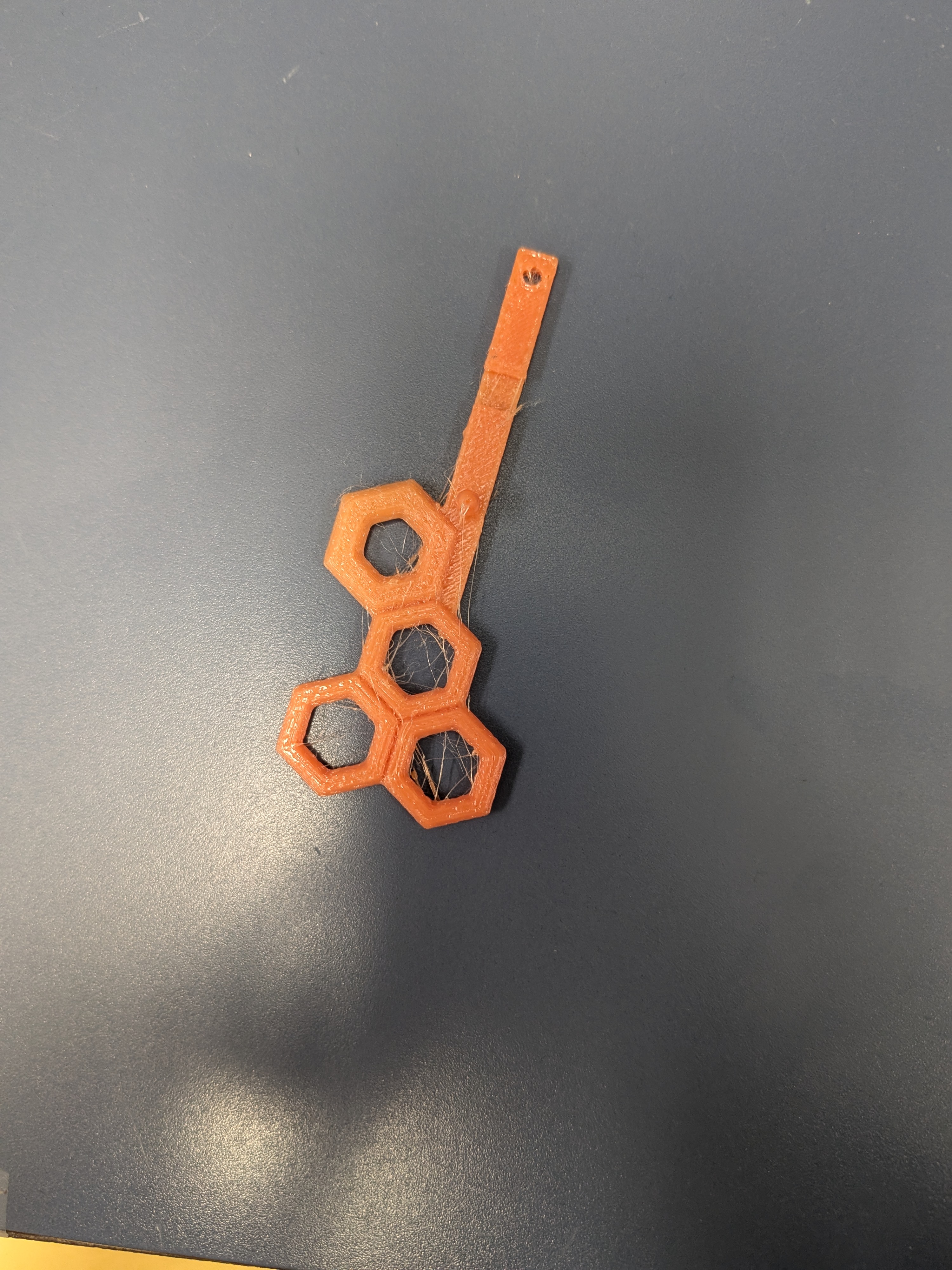 Prusa Hexagon zipper pull