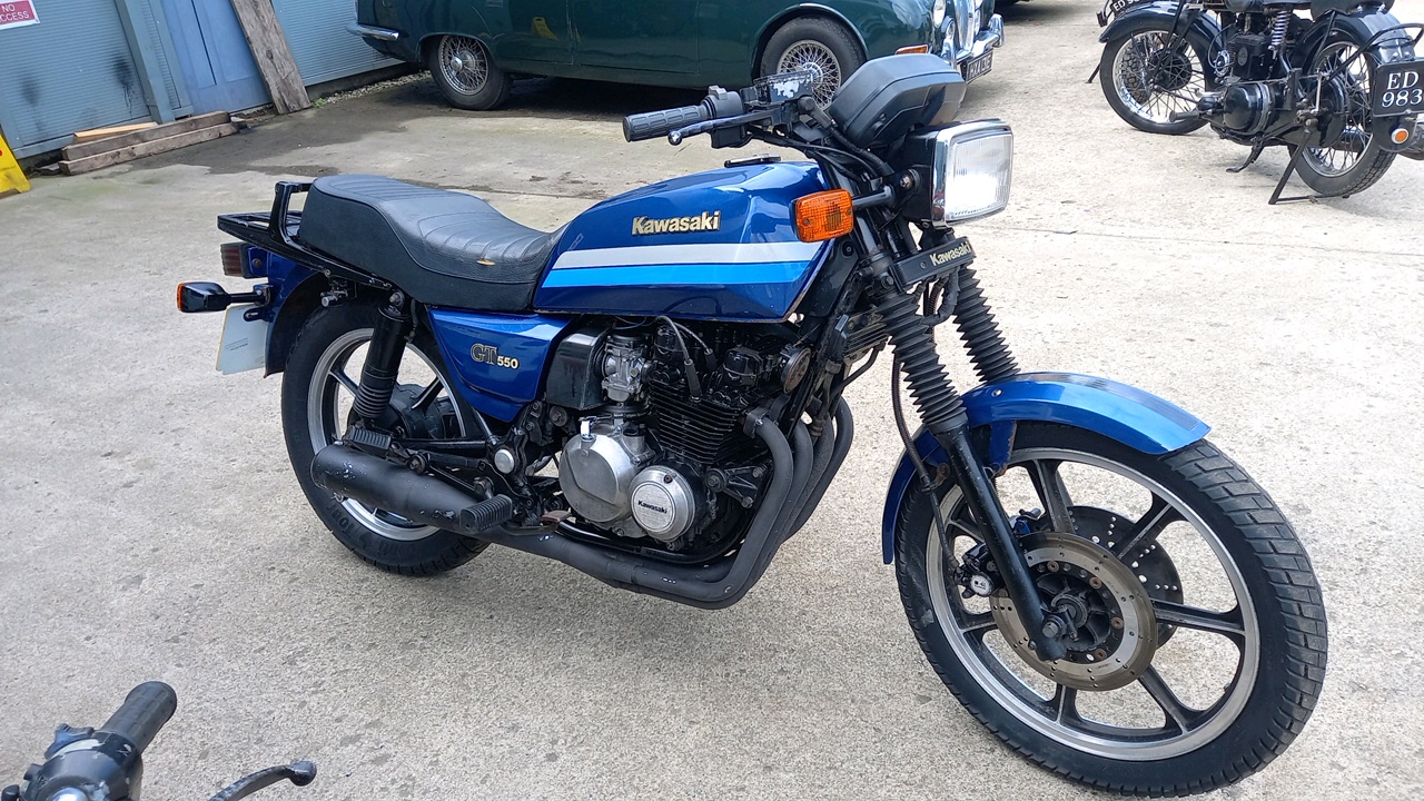 kawasaki z550 gt