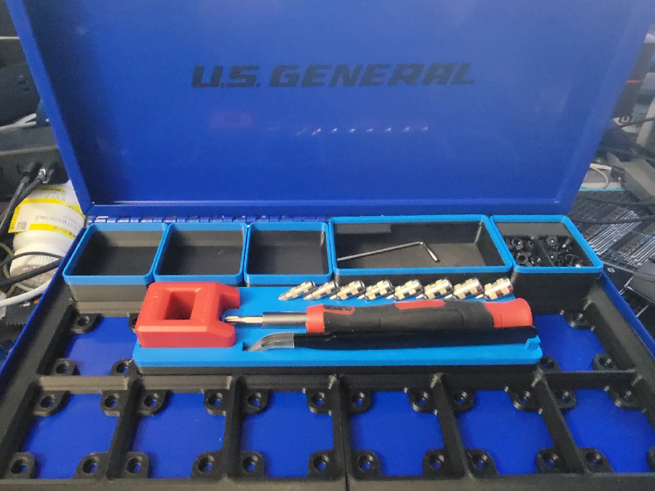Hyper Tough 77-Piece Precision Tool Kit Gridfinity by Devon