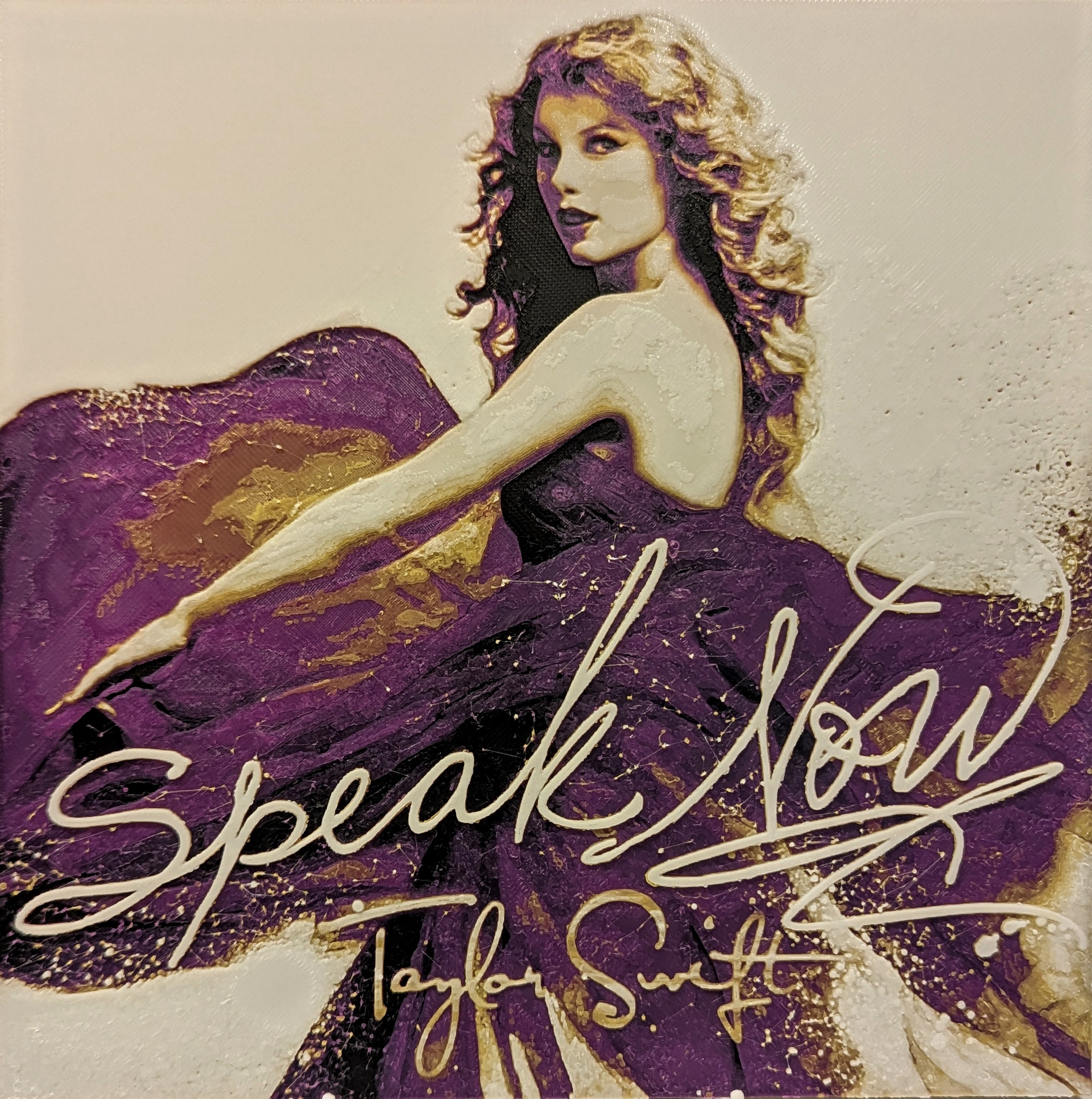 Taylor Swift Speak Now Album Cover Hueforge