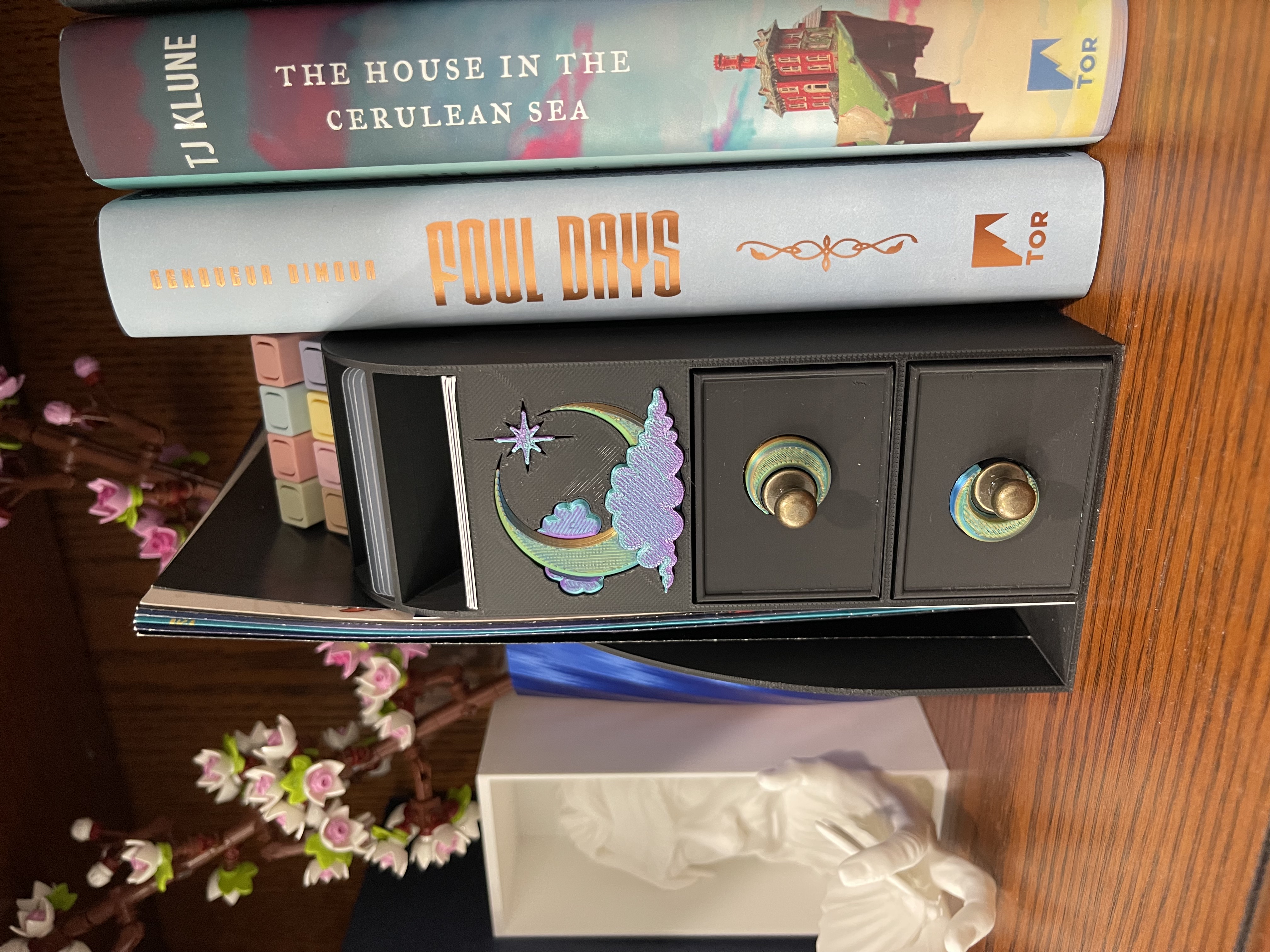 Bookshelf Organizer – Medium | Aesthetic & Functional Storage for Book Lovers Bookish BookNook