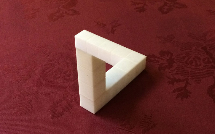 Miniatura 2 do modelo 3D Penrose Triangle