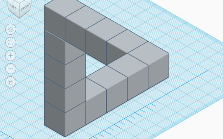 Miniatura 4 do modelo 3D Penrose Triangle