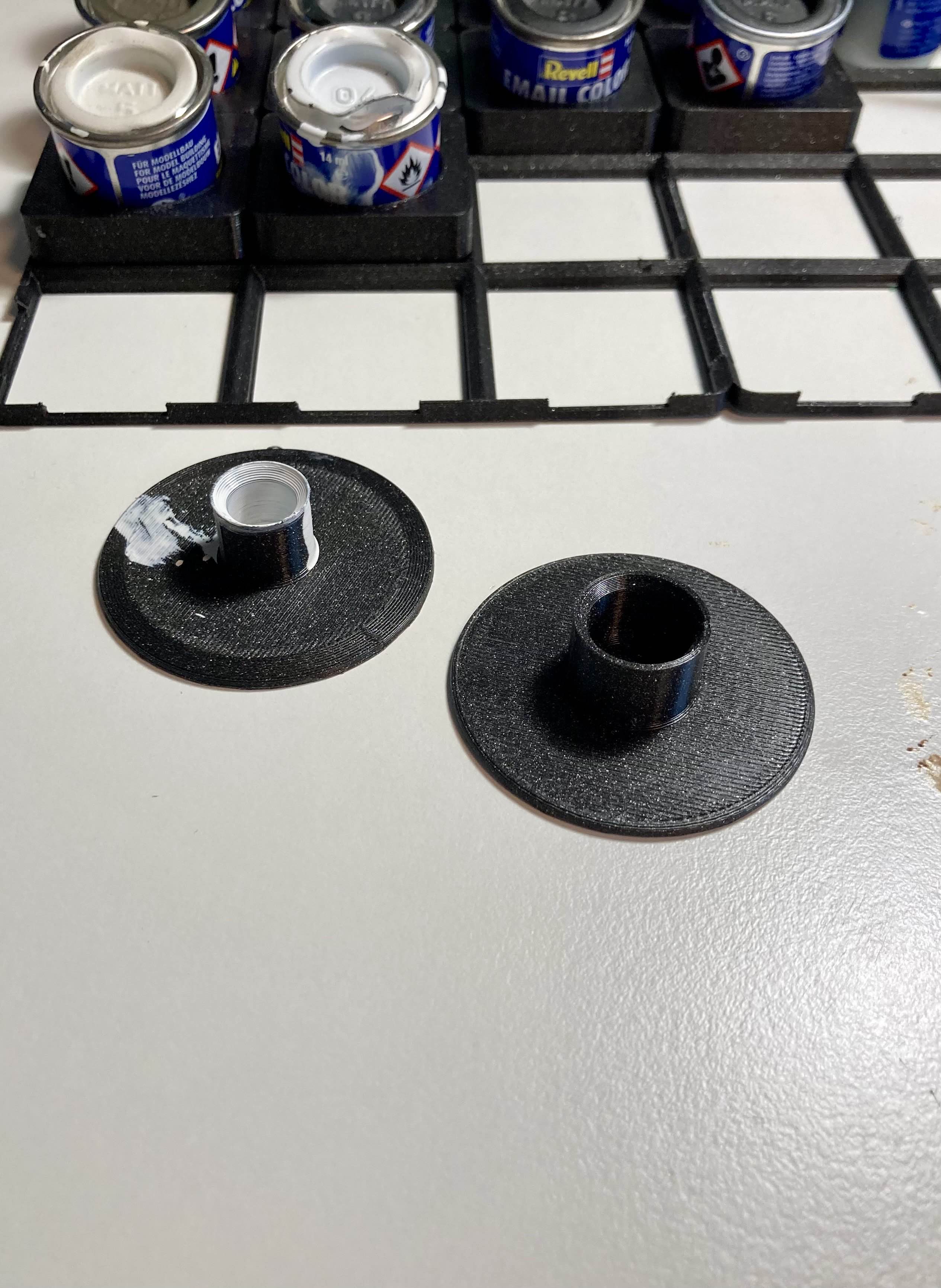 Paint cups 1ml and 2ml (Anti spill!)