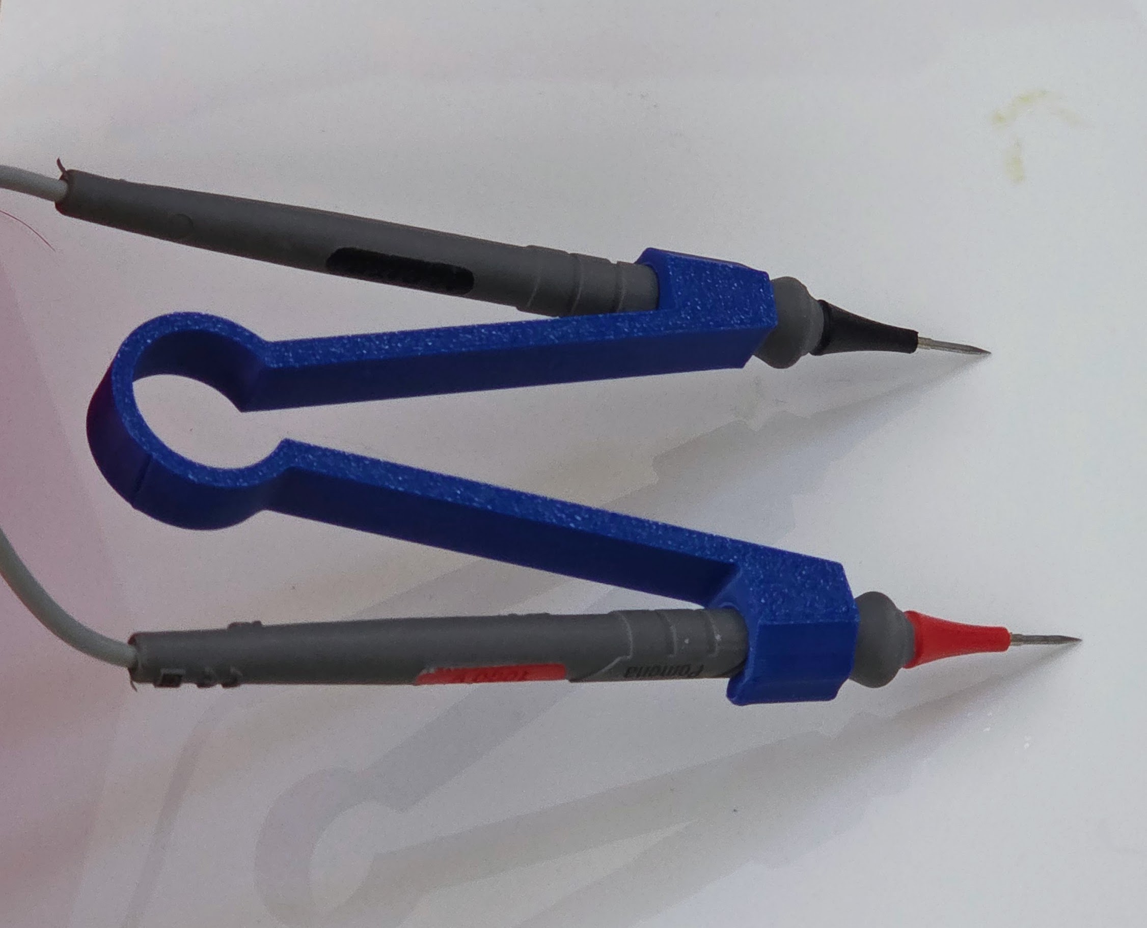 Multimeter (DMM) probe tweezer 3D model thumbnail