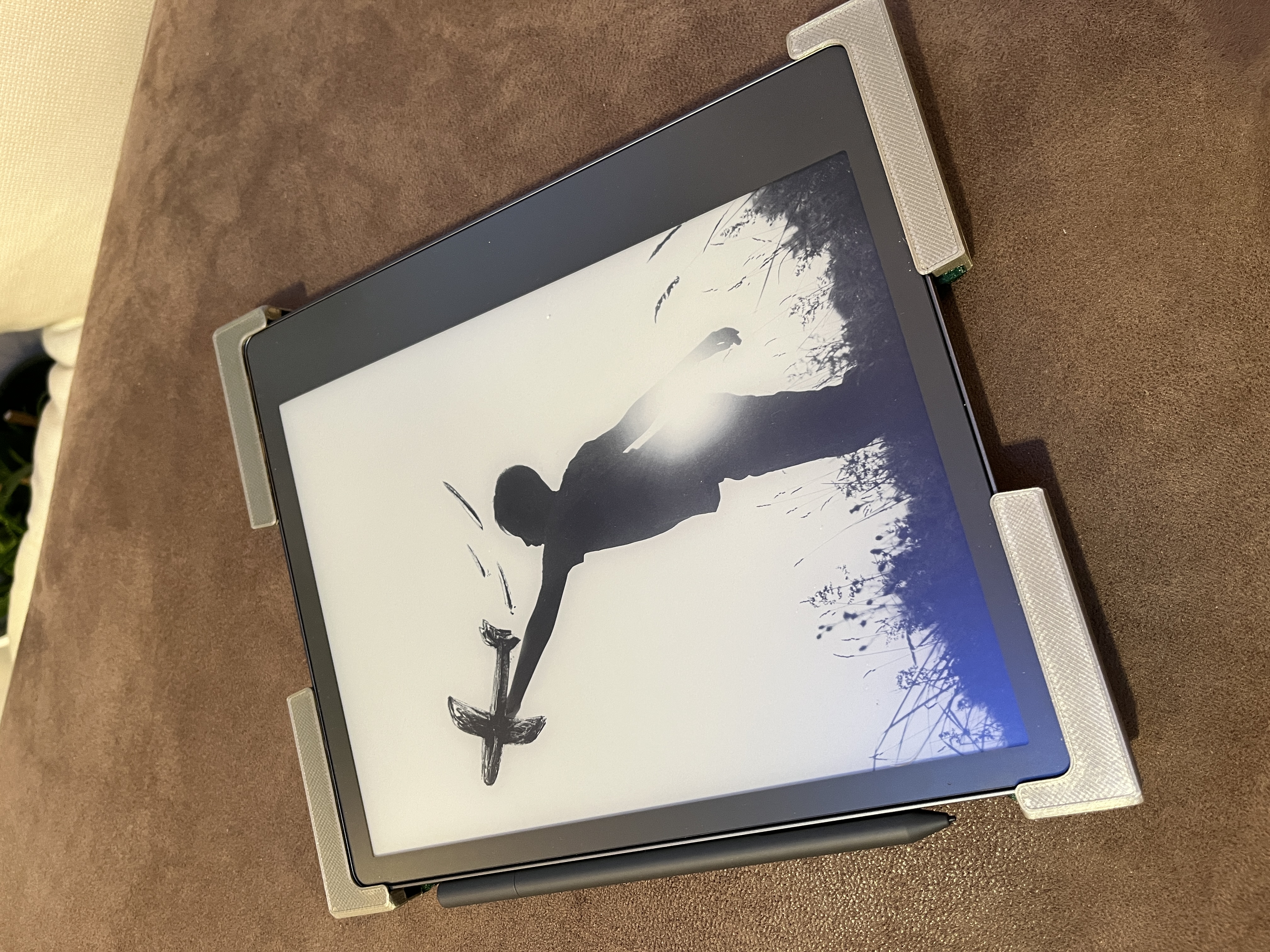 Kindle Scribe reading case cropped for Prusa MK4/S