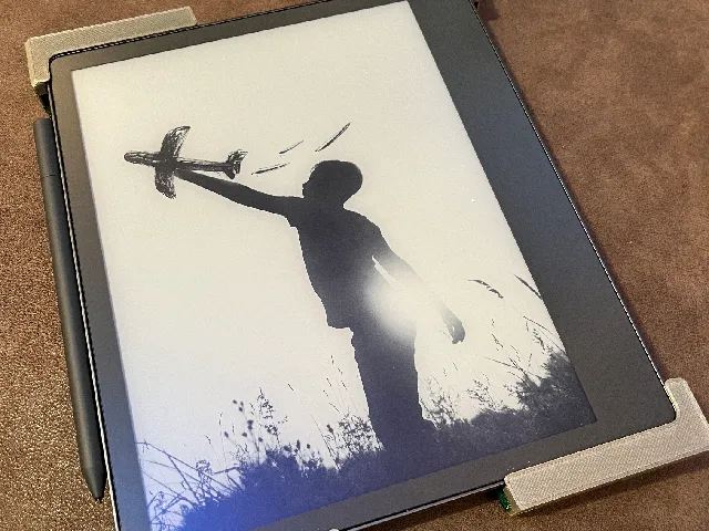 Kindle Scribe reading case cropped for Prusa MK4/S