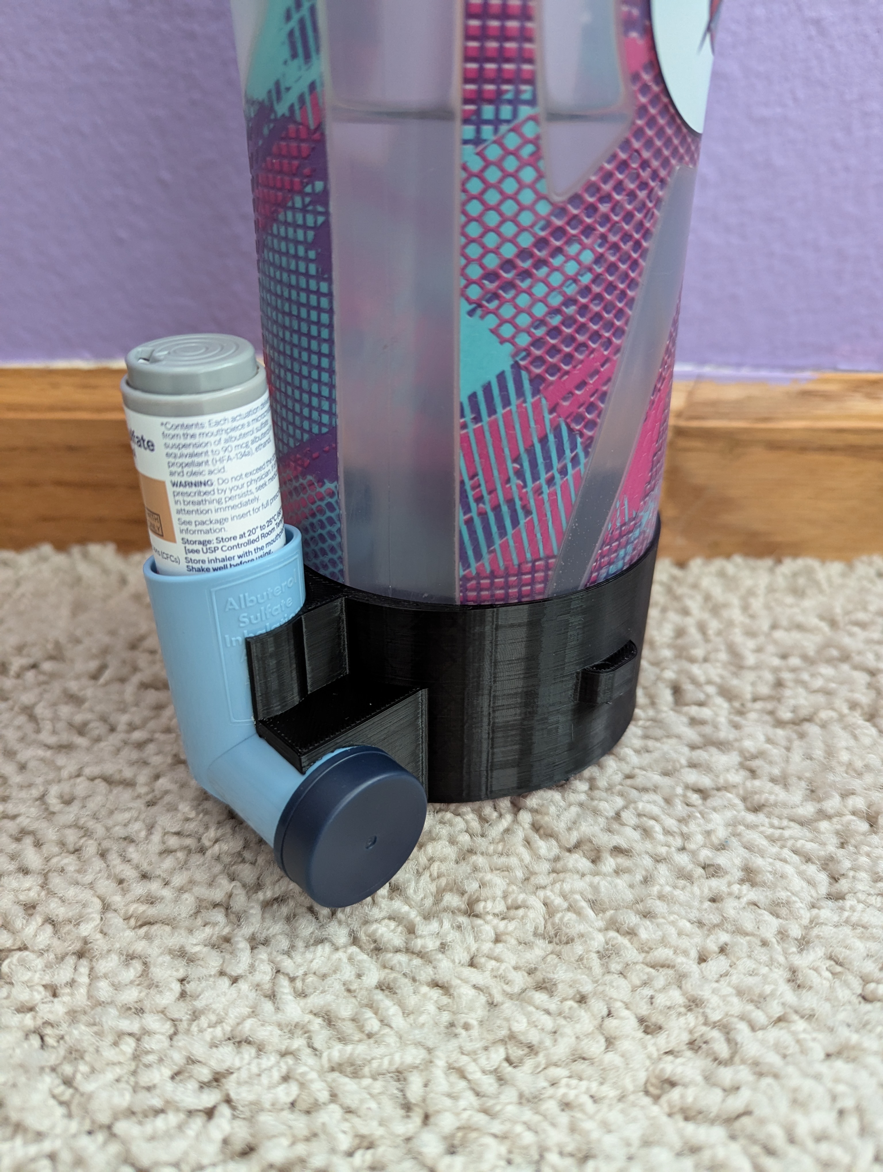 Gatorade Bottle Albuterol Inhaler Holder