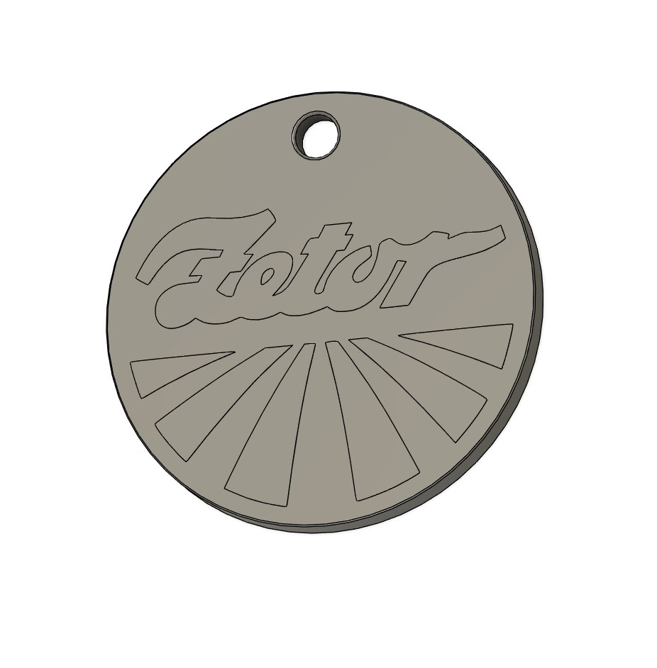 Zetor key ring — miniatura 2
