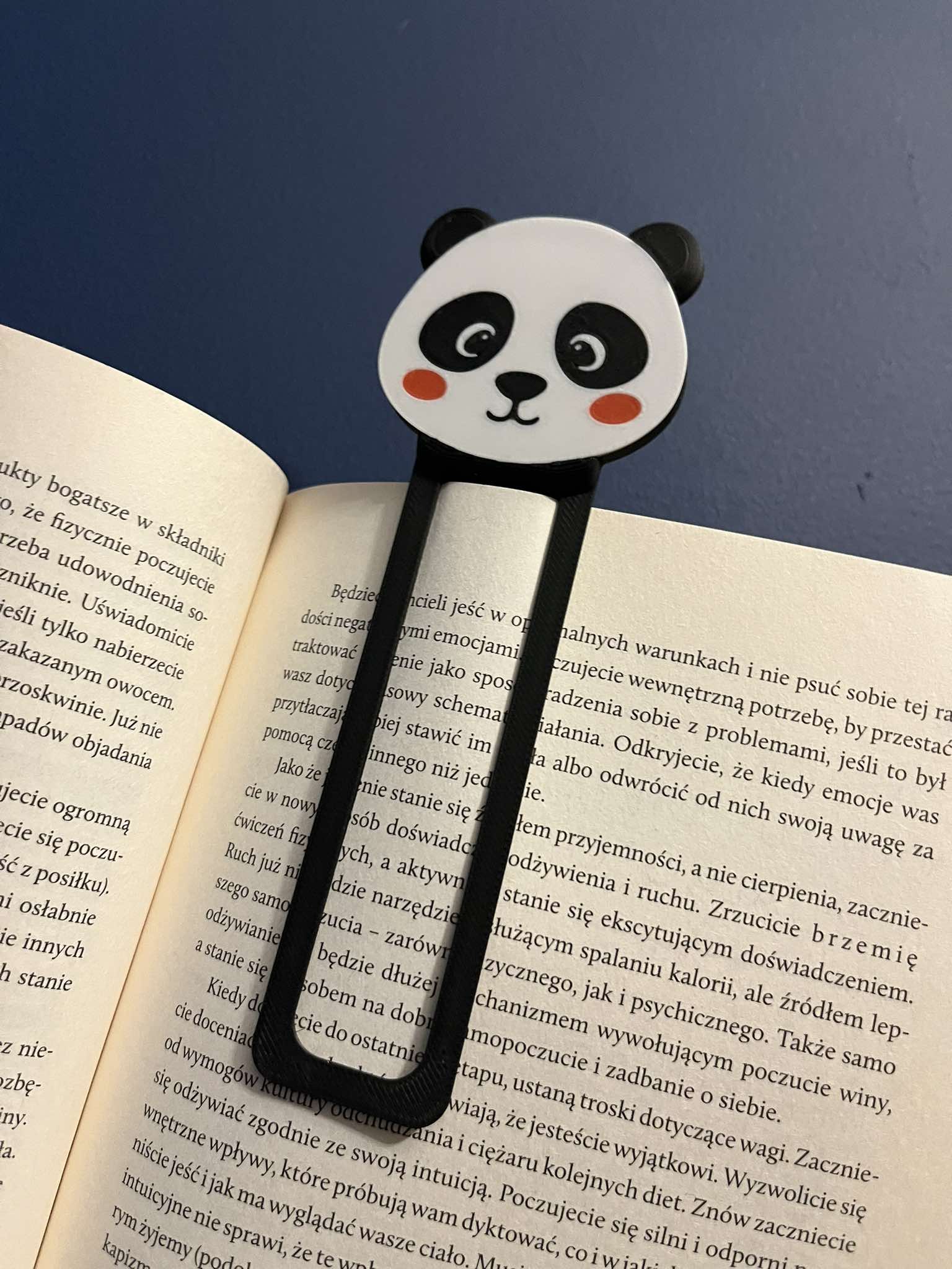 Panda bookmark