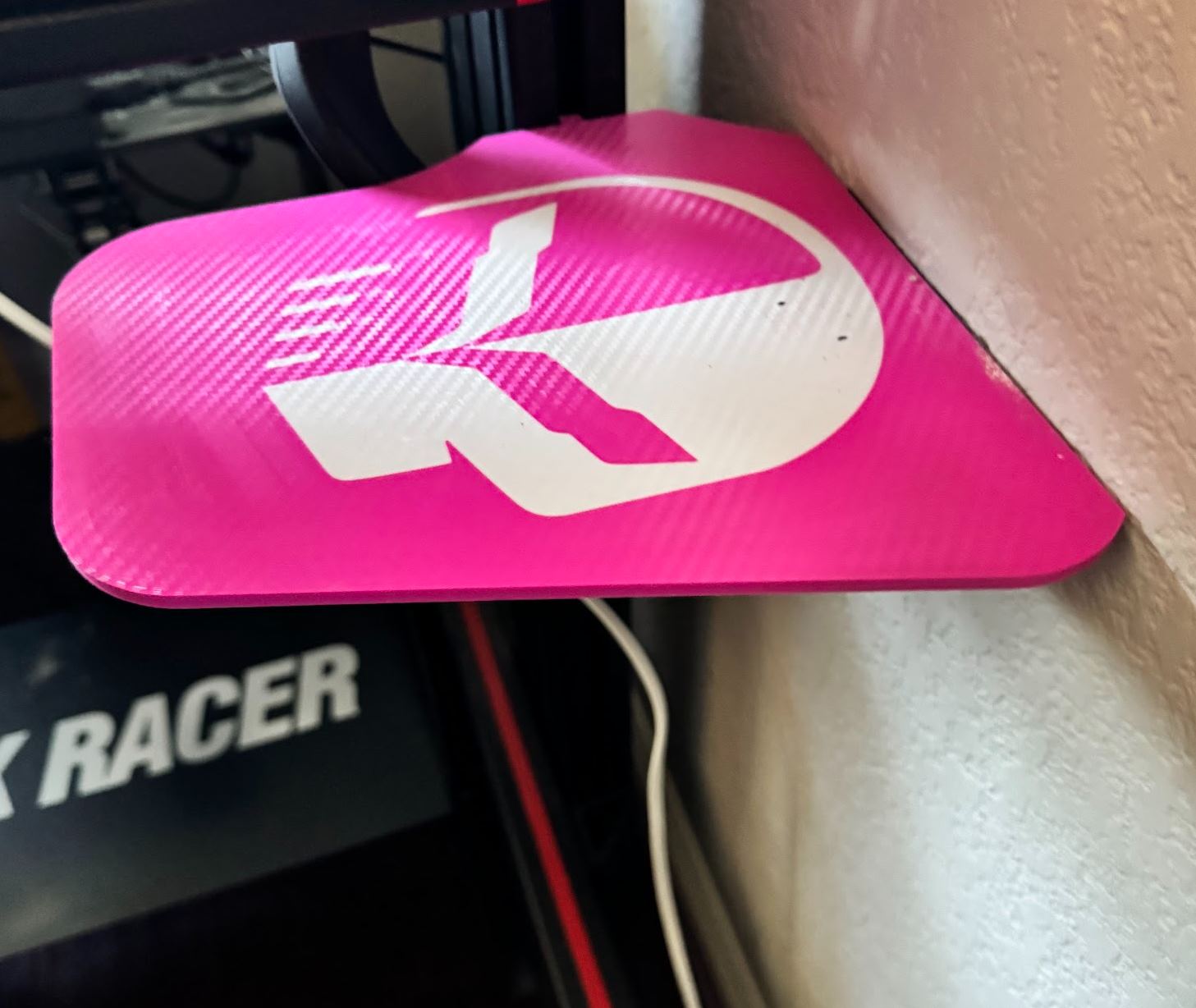 Sim Rig Mouse pad/holder for 8020 extrusion Rigs V2