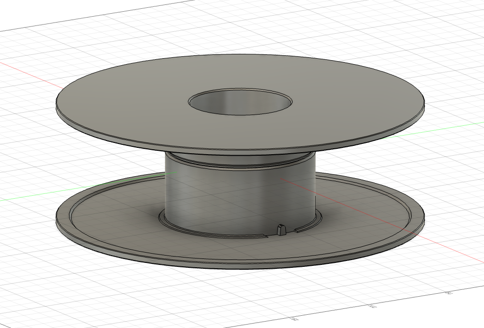 Master Spool (real) Fusion blank for modification