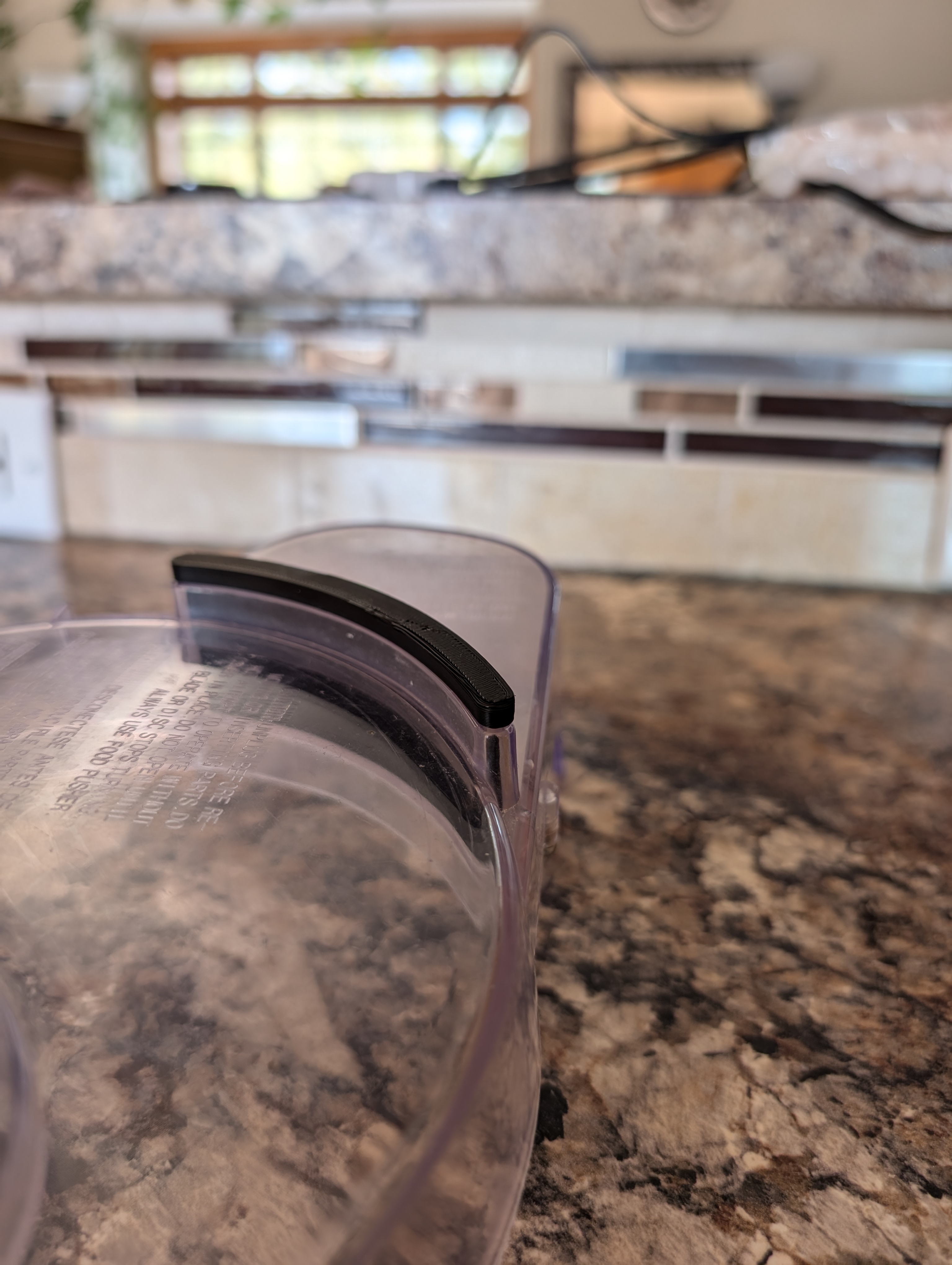 Black and Decker Quick 'N Easy food processer chute lid