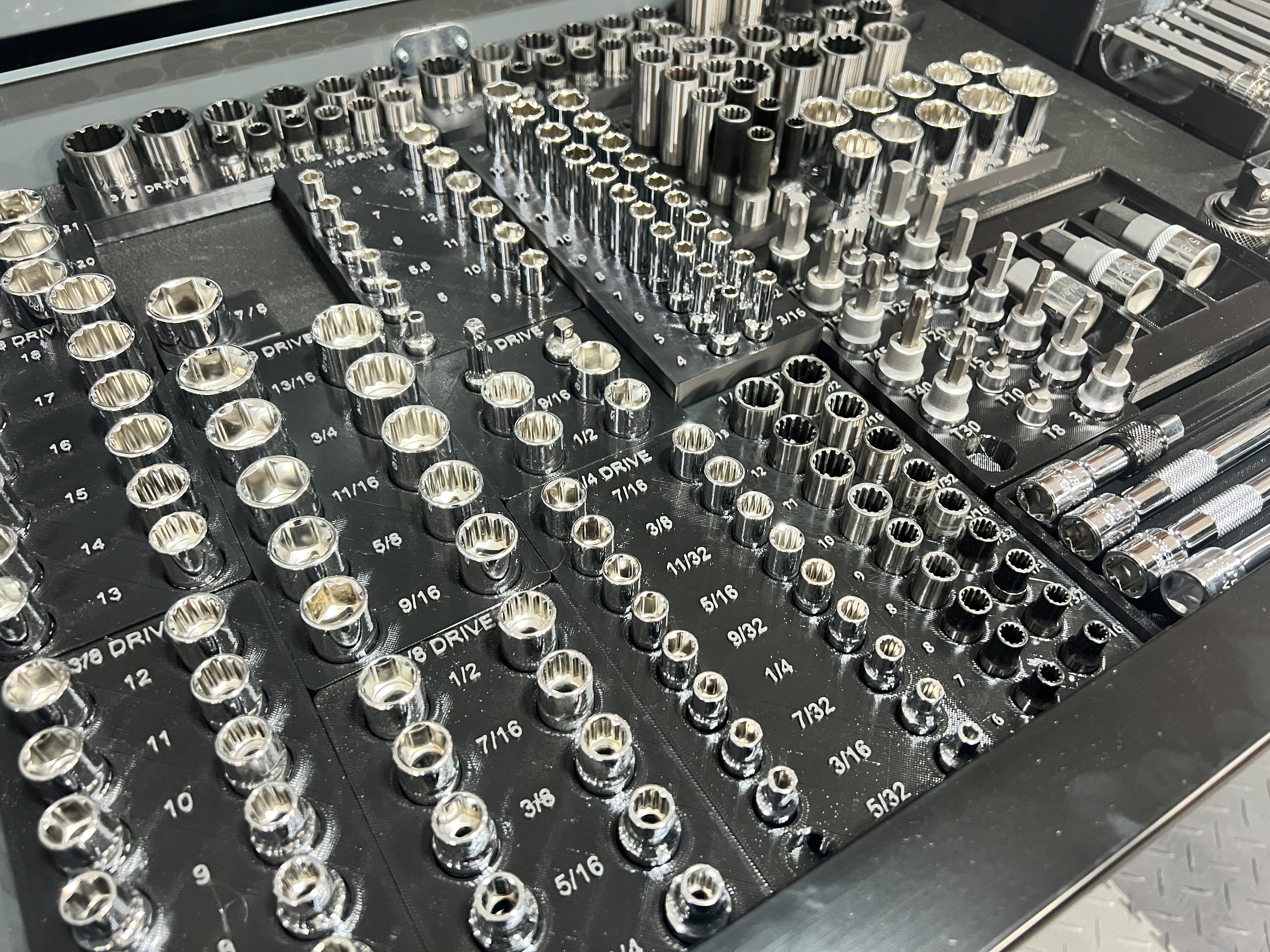 US General Toolbox Wrench Mix, Gridfinity