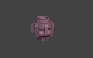 LightSaber Pommel 4 (Fits saberForger sabers)