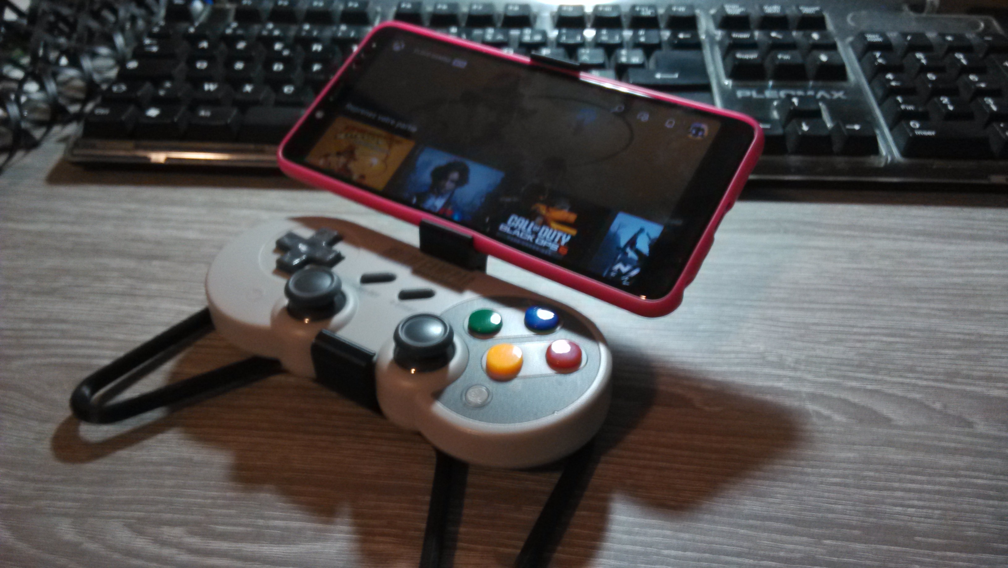 8bito SN30 Pro grip + support téléphone