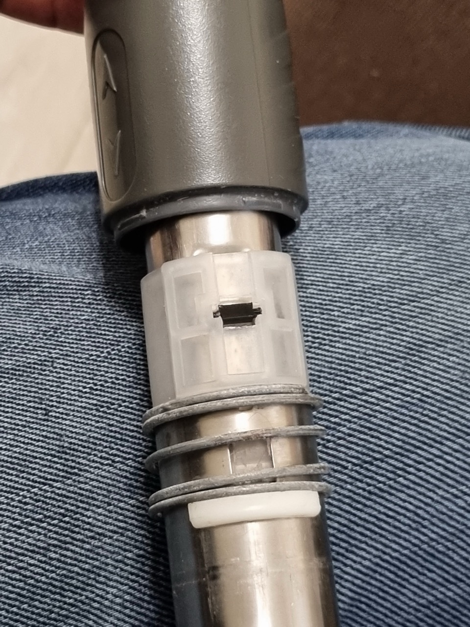 Telescopic tube locker replacement part