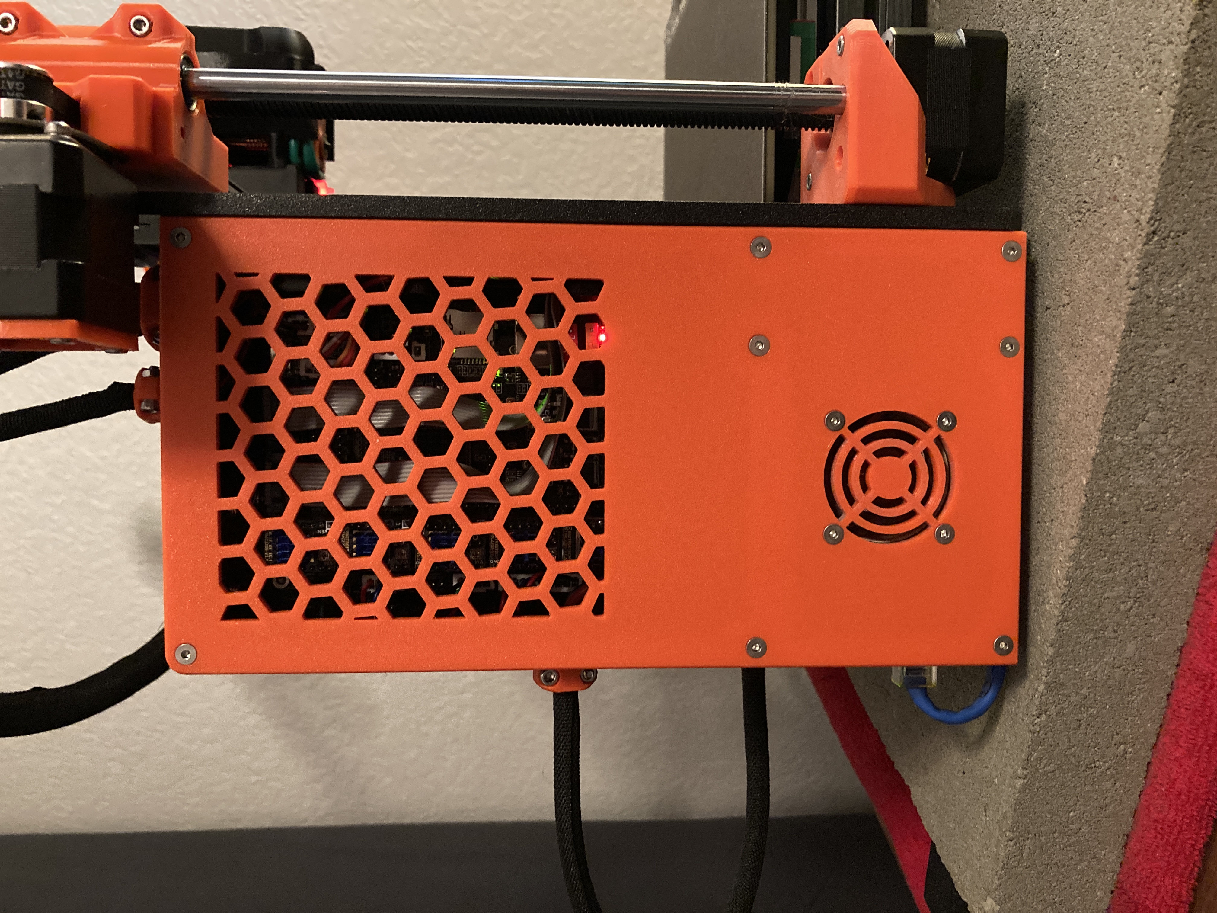 MK3S Electronics Enclosure for SKR+Pi