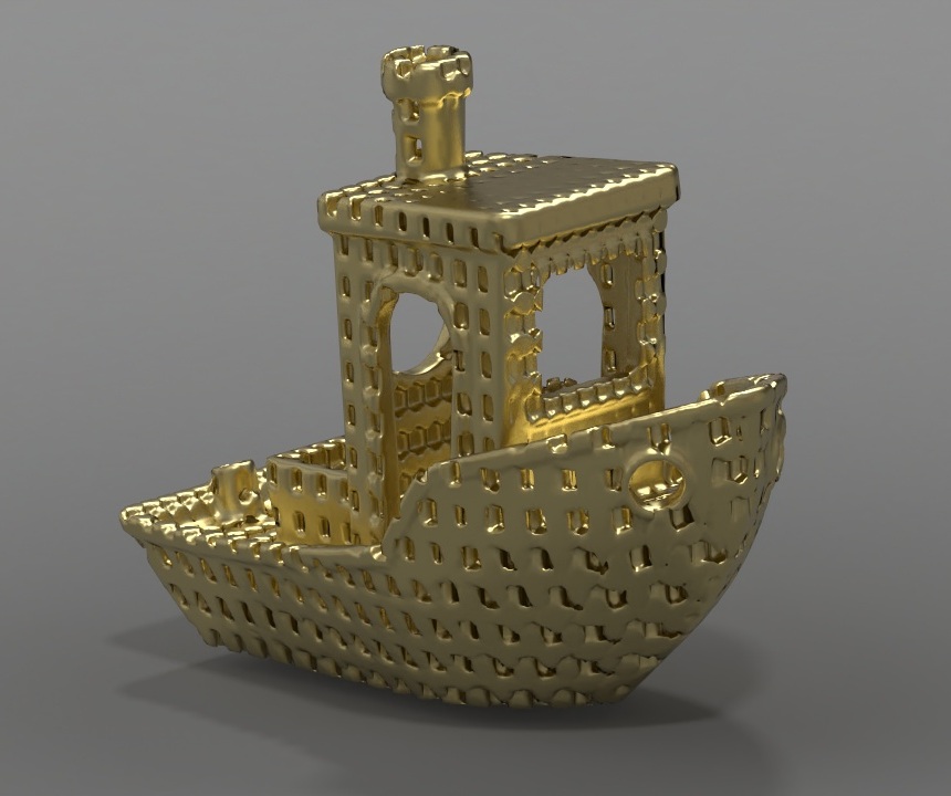 Holechy – the impossible Benchy 3D model thumbnail