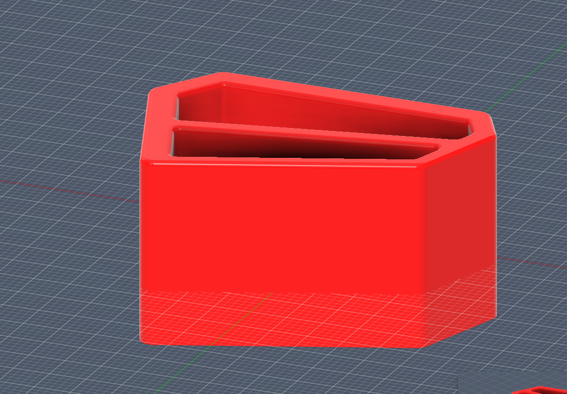 HSW Bondhus Metric Hex Key/Allen Wrench Holder (No Screwholes) 3D model