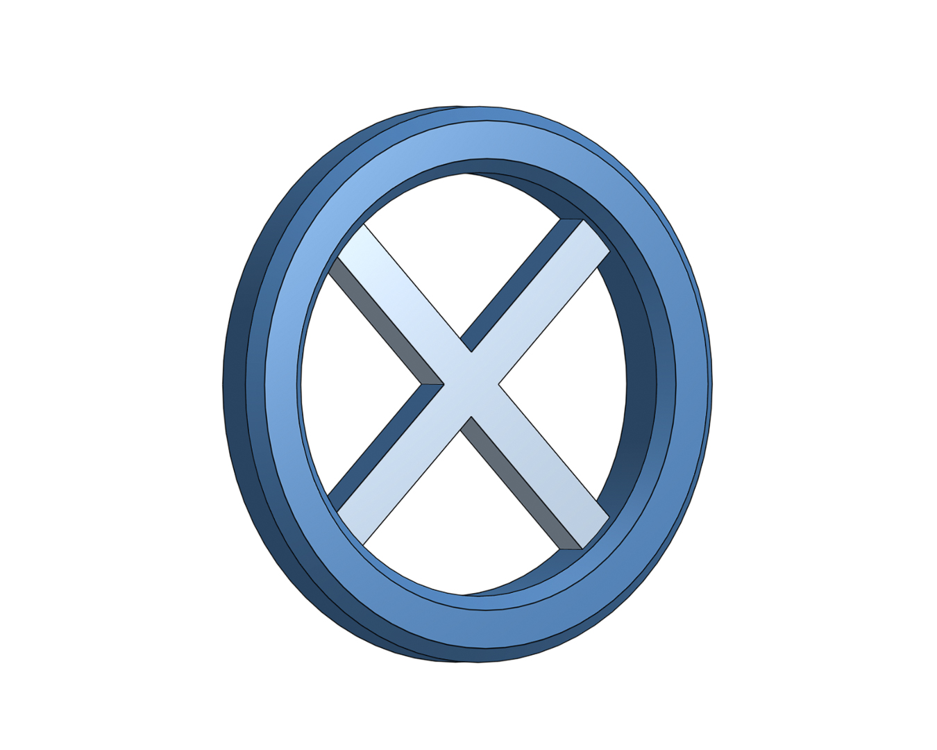 BUTTON - CROSS STITCH by Peter H | Download free STL model | Printables.com