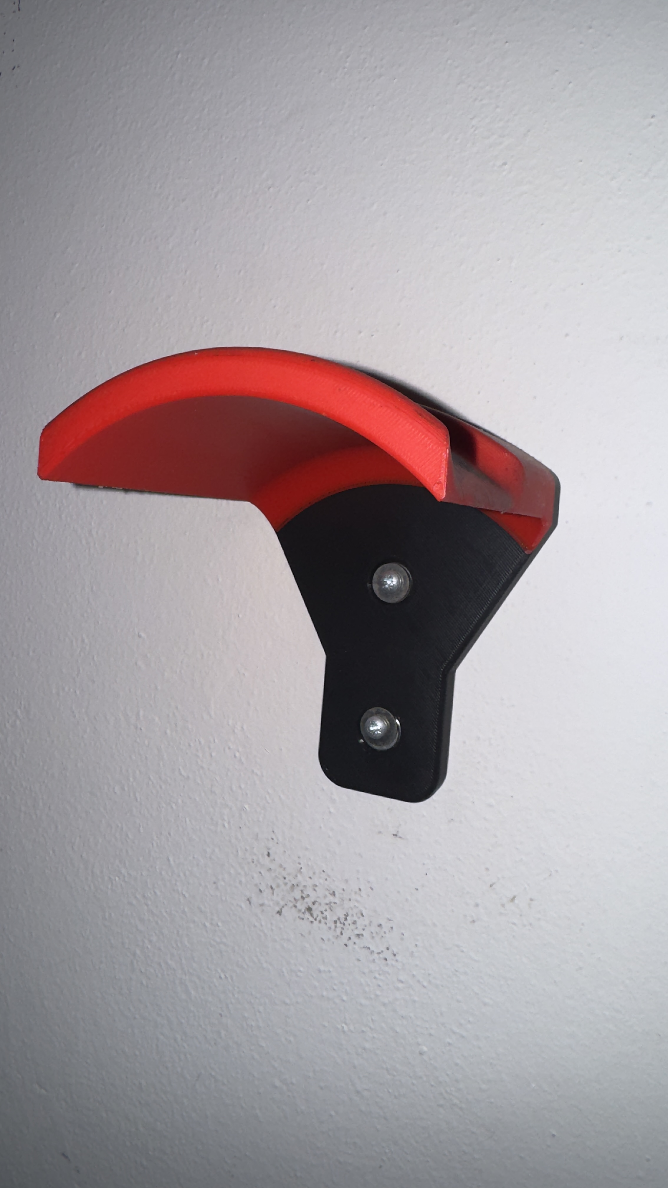 Holder headphones on the wall