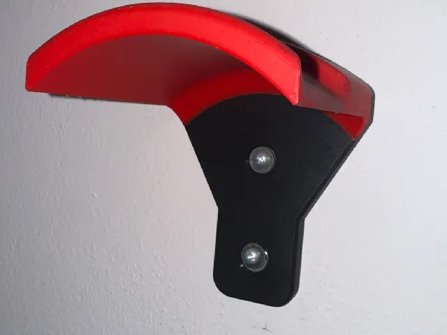 Holder headphones on the wall