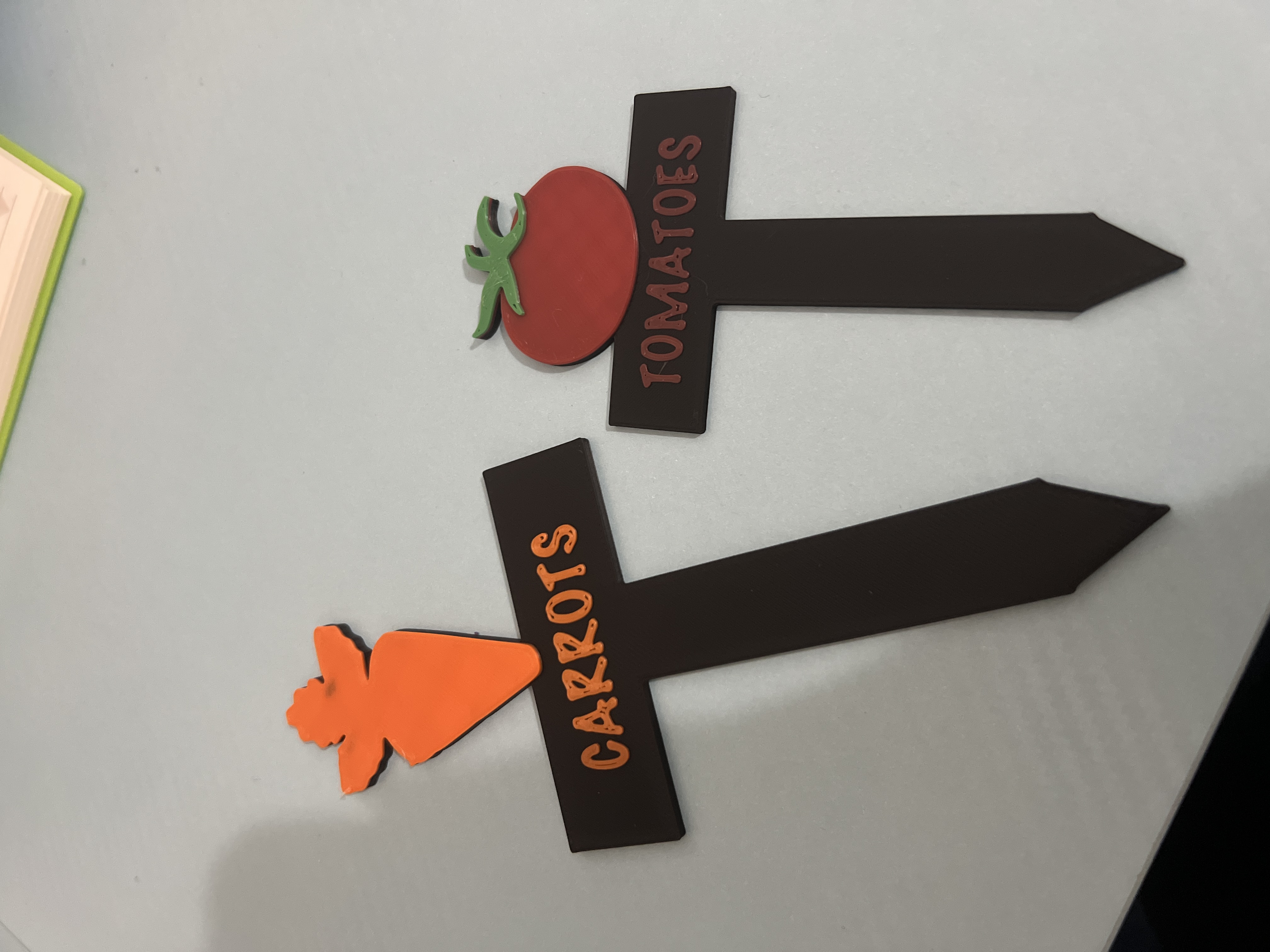 Carrot Garden Marker