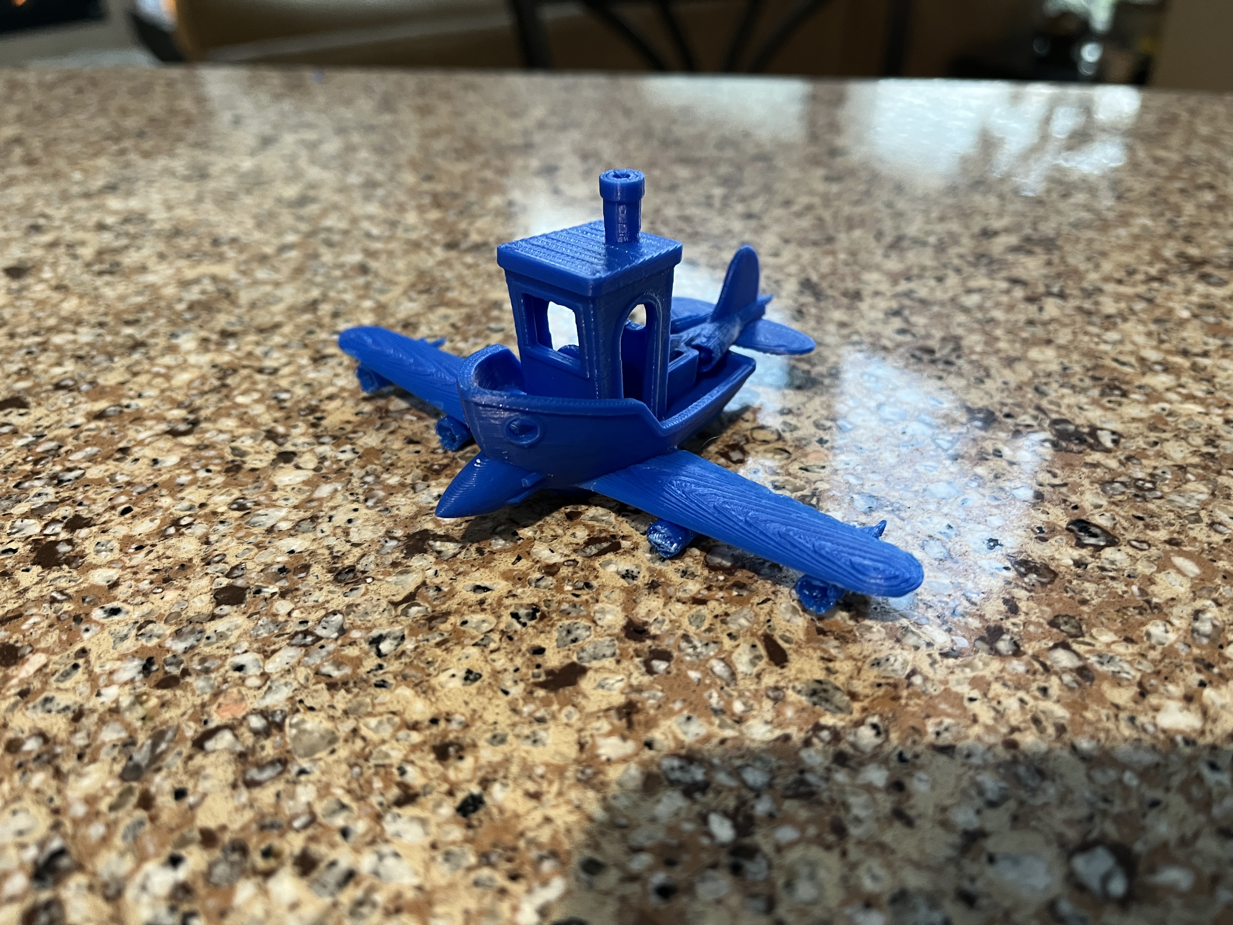 Flying BENCHY 3D model thumbnail