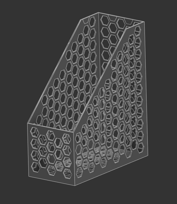 Standing A4 Paper Rack Big  Shorter