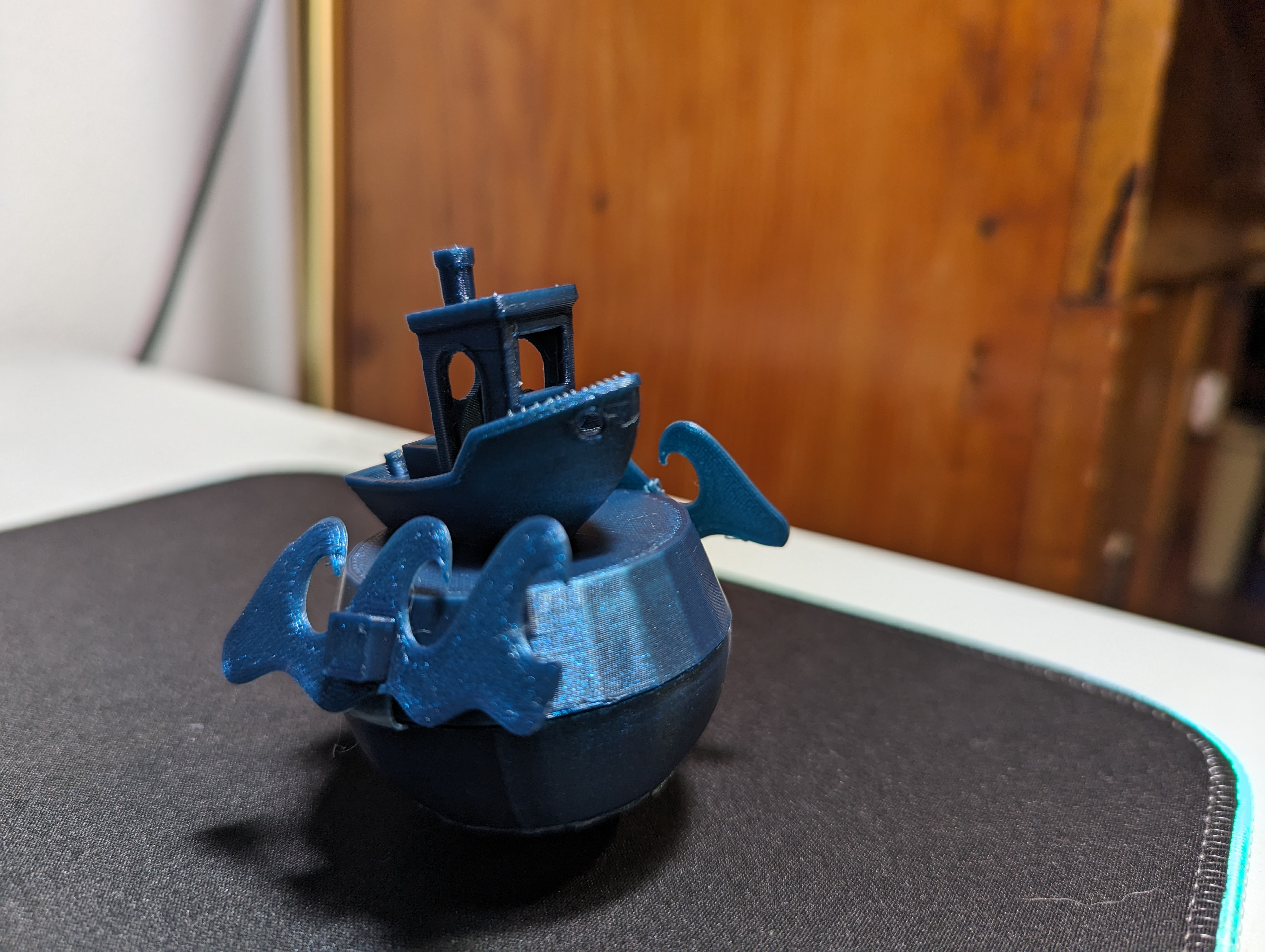 Weeble Wobble Benchy - Rolls around but doesnt fall down!