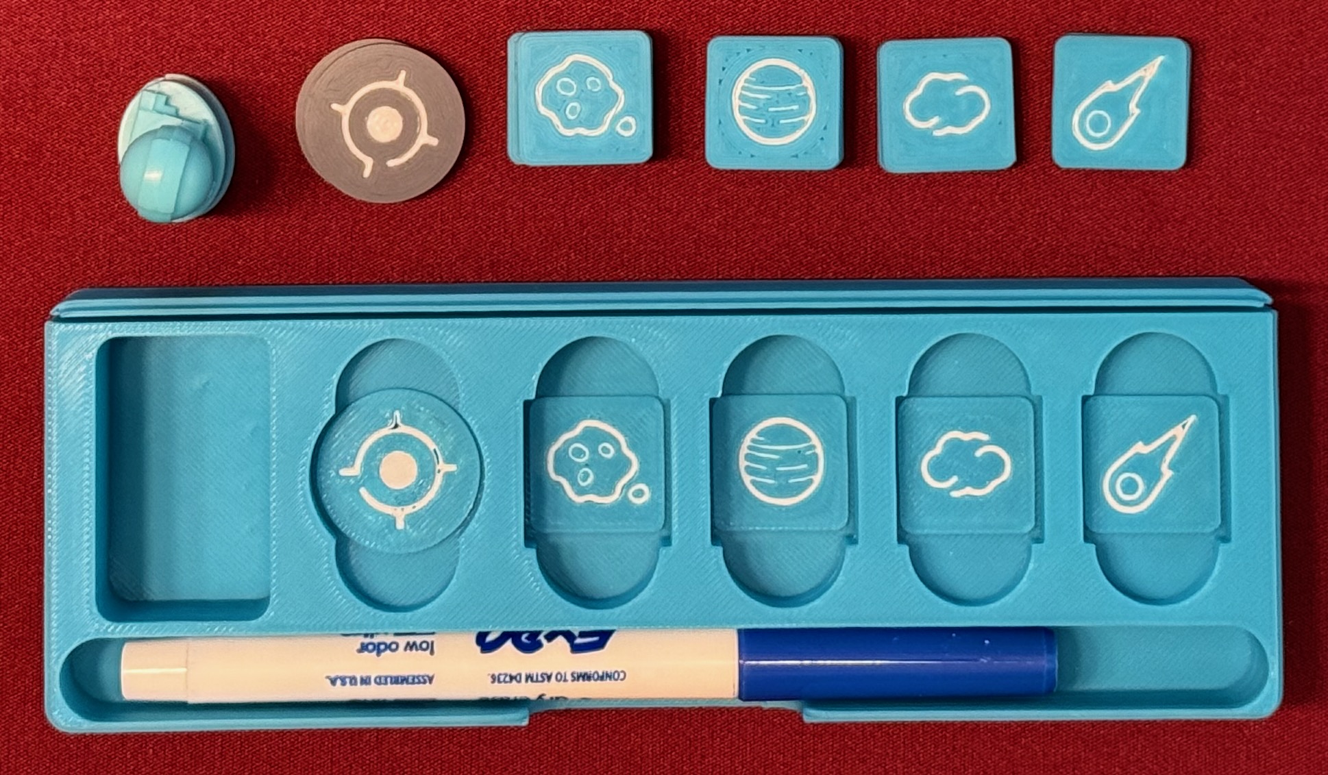 The Search for Planet X player box with lid