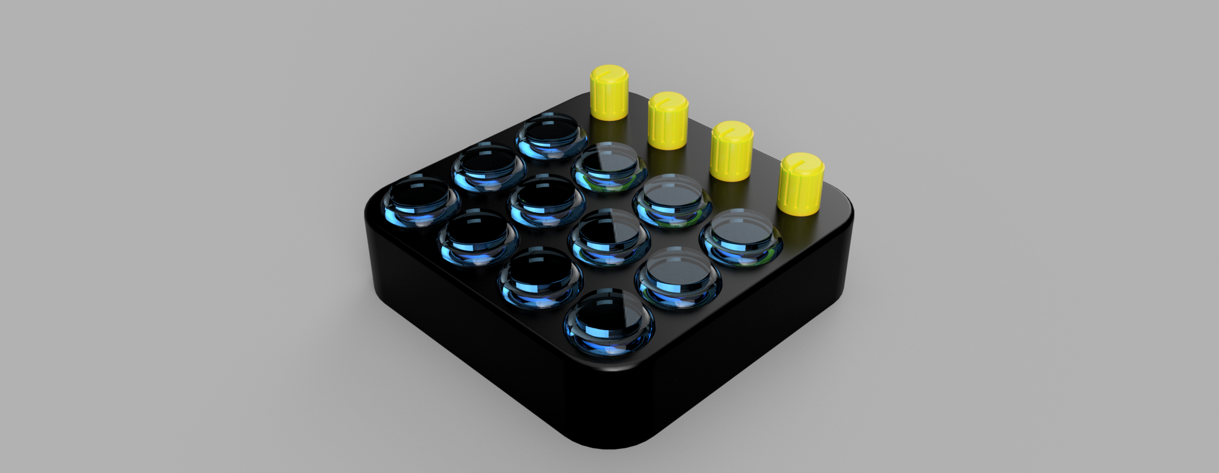 Mini Midi 12 Pad Controller DIY for DJs / Beat makers / Musicians / Mechanical Keyboard